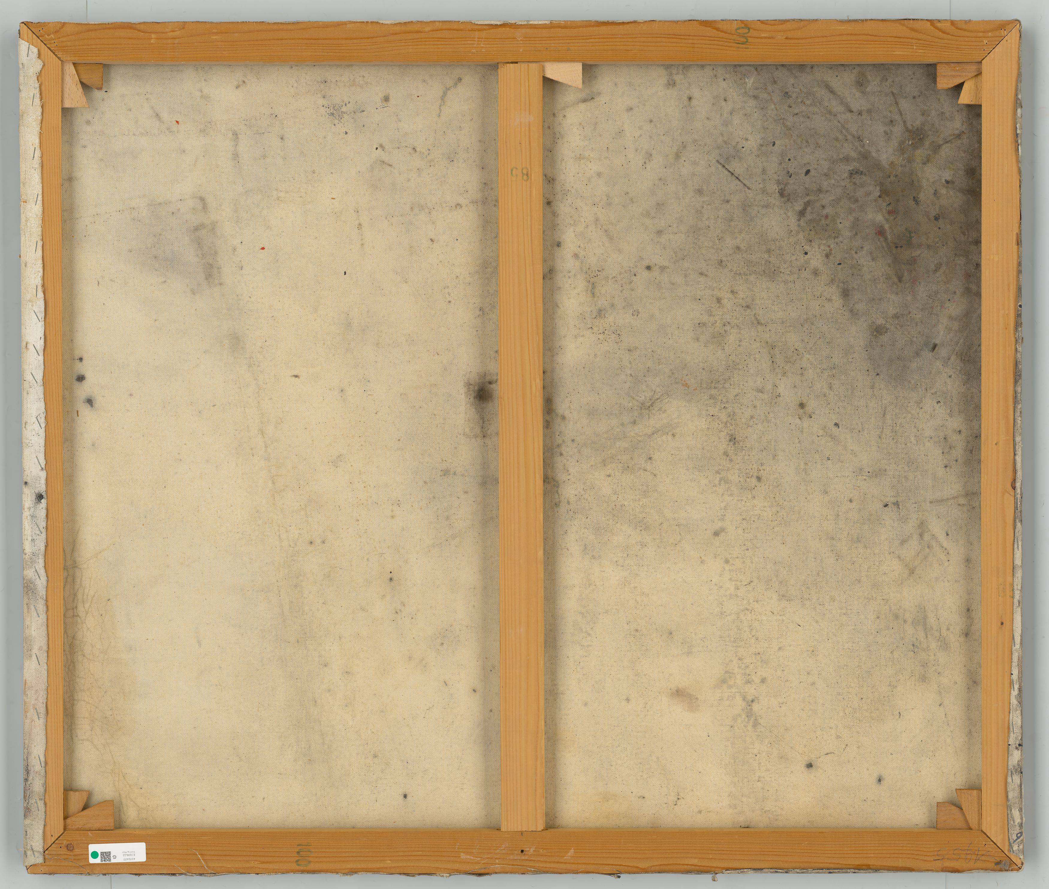 Auf diesem Bild ist das folgende Kunstwerk zu sehen: Peter Brüning. „Ohne Titel“. 1956.
