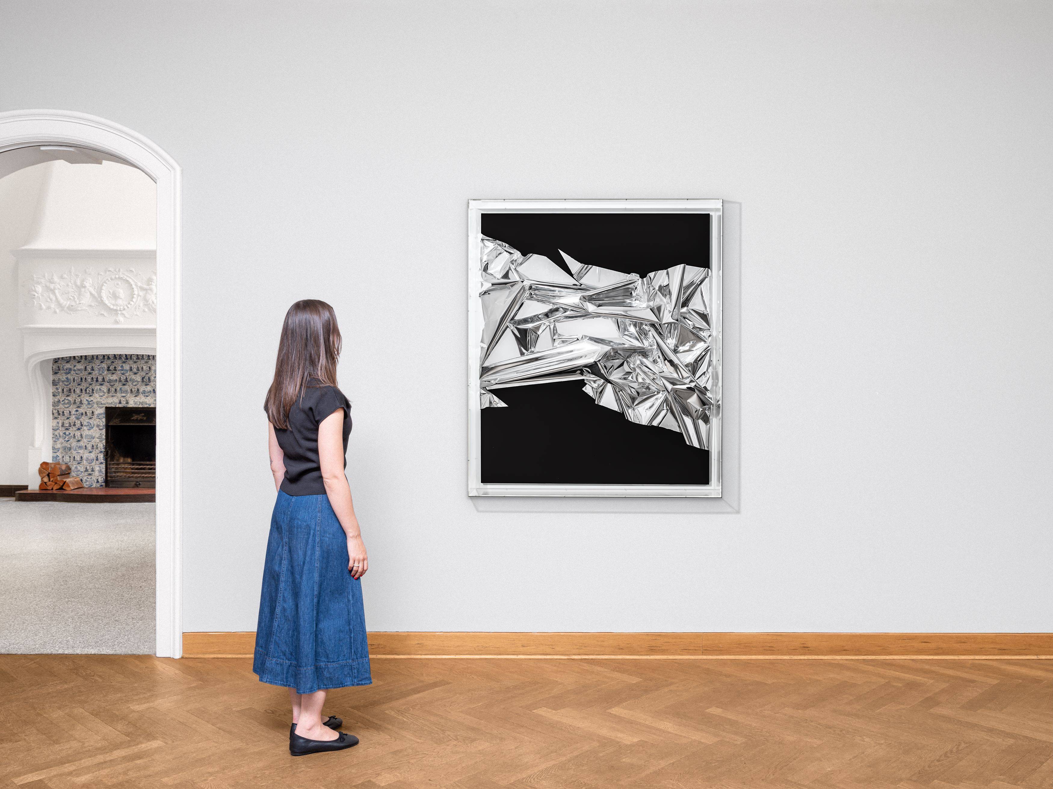 This picture shows the following artwork: Anselm Reyle. Untitled. 2008.