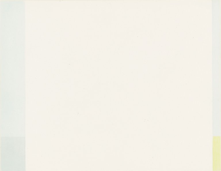 This picture shows the following artwork: Antonio Calderara. ”Spazio Luce”. 1960.