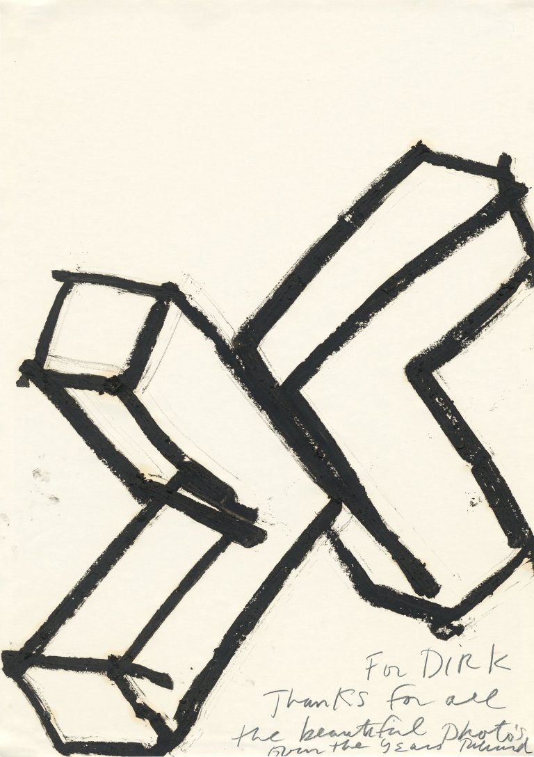 This picture shows the following artwork: Richard Serra. Untitled. 1995.