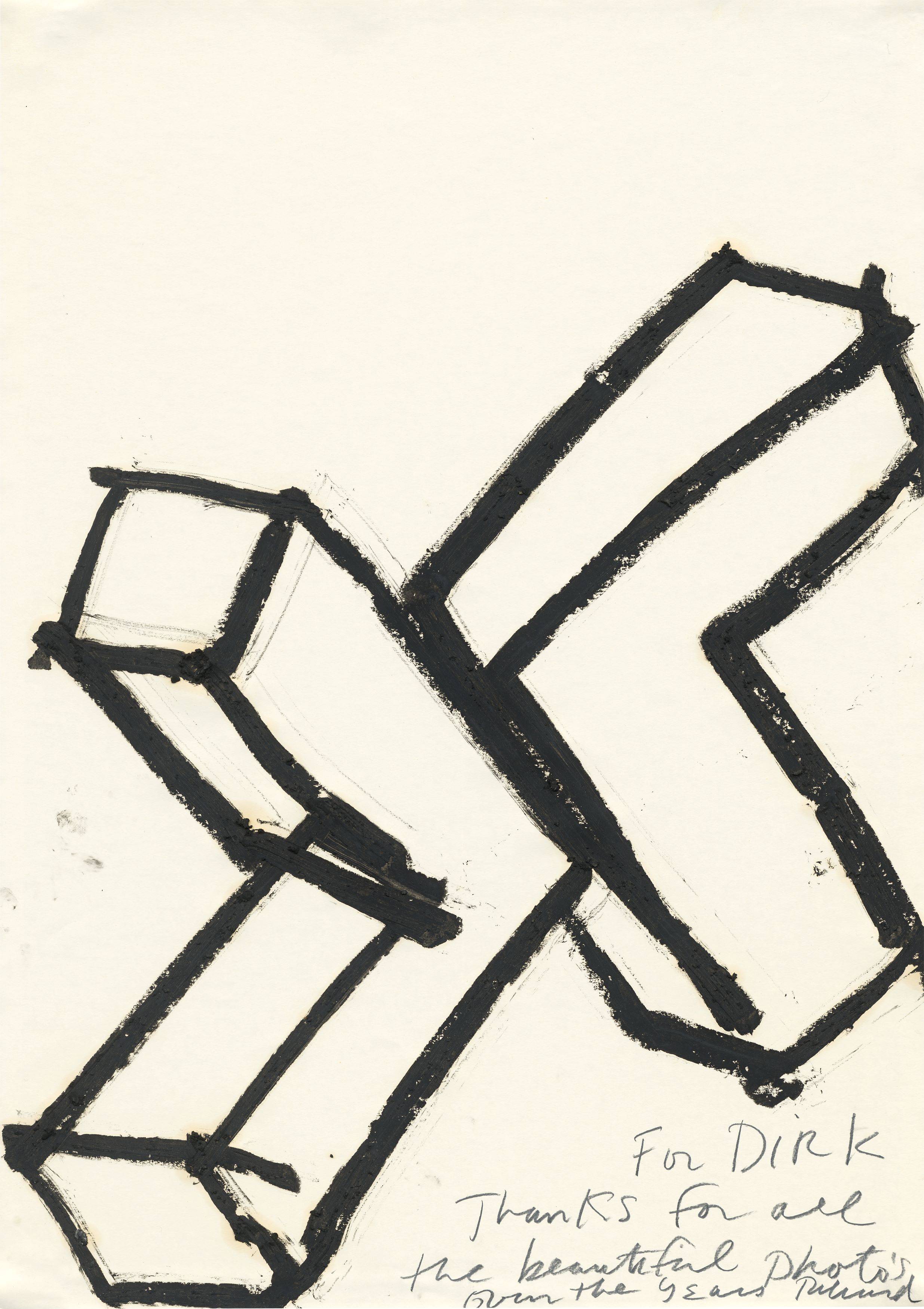 This picture shows the following artwork: Richard Serra. Untitled. 1995.