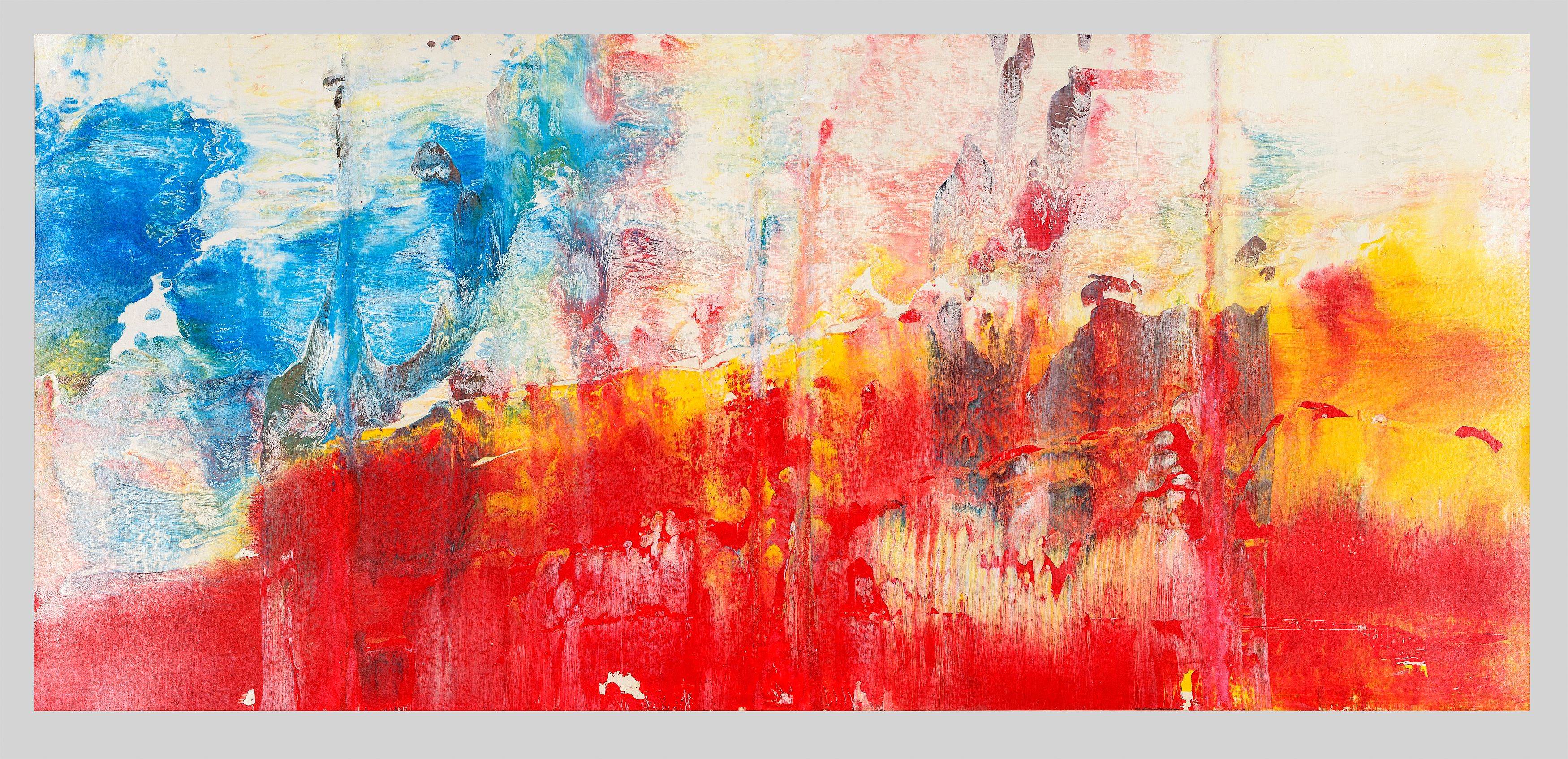 This picture shows the following artwork: Gerhard Richter. ”Eis”. 1981.