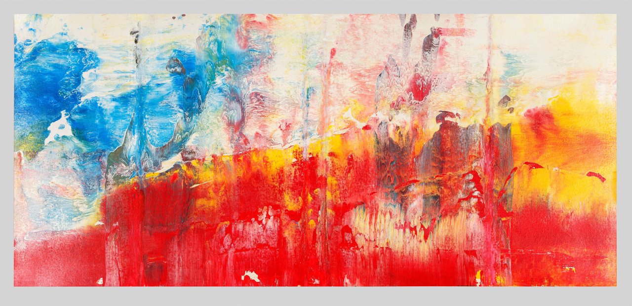 This picture shows the following artwork: Gerhard Richter. ”Eis”. 1981.