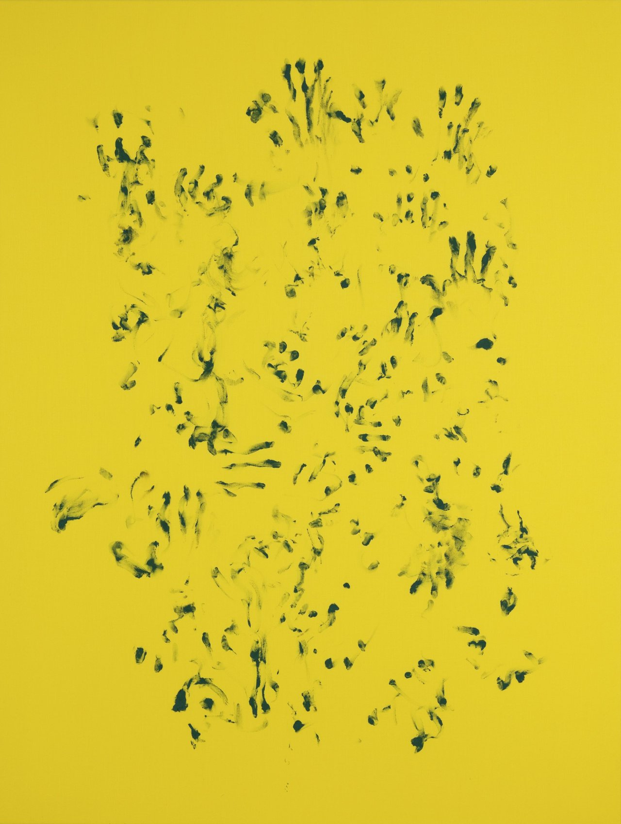 This picture shows the following artwork: Donna Huanca. ”Scarring/Branding”. 2015.