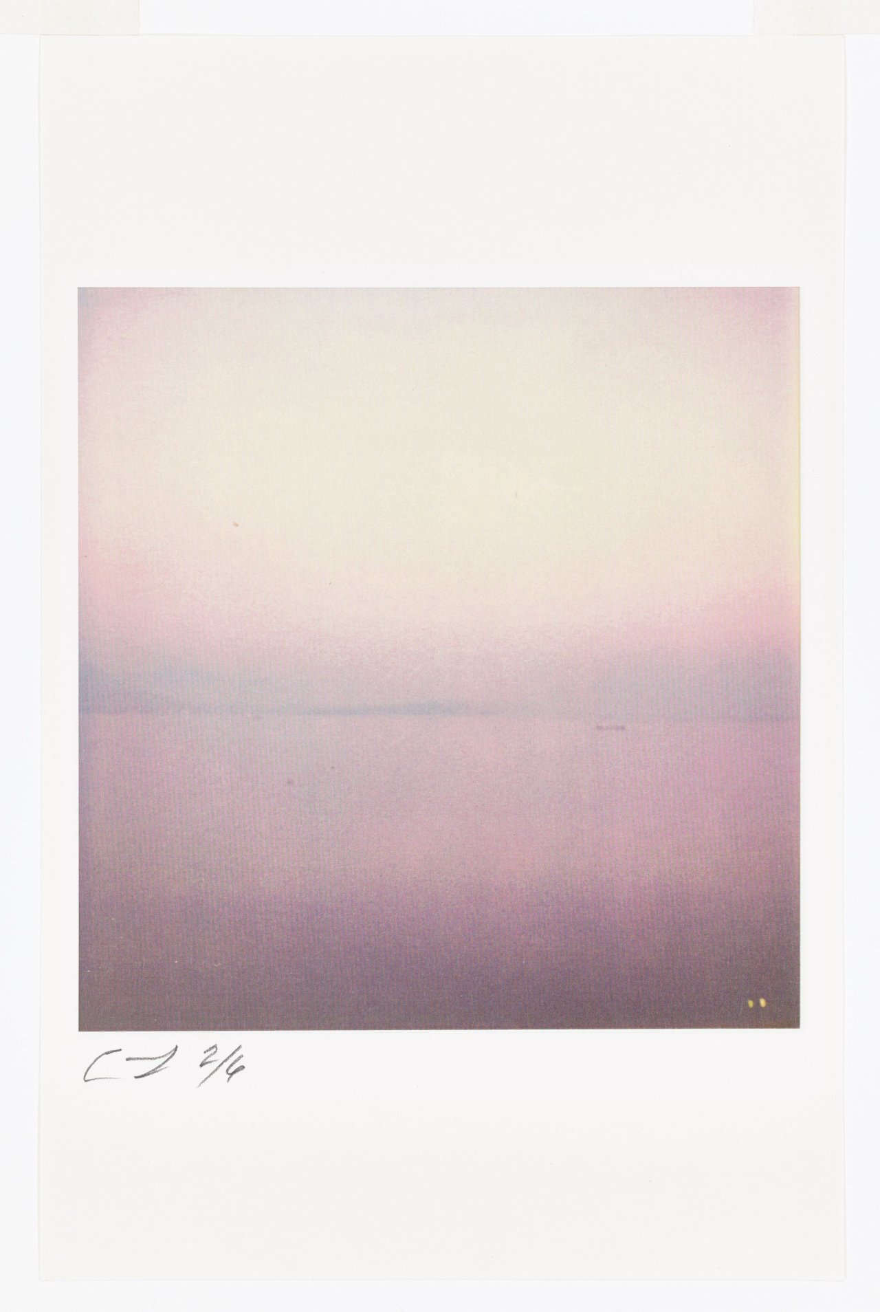 This picture shows the following artwork: Cy Twombly. Bay of Gaeta. 2005.