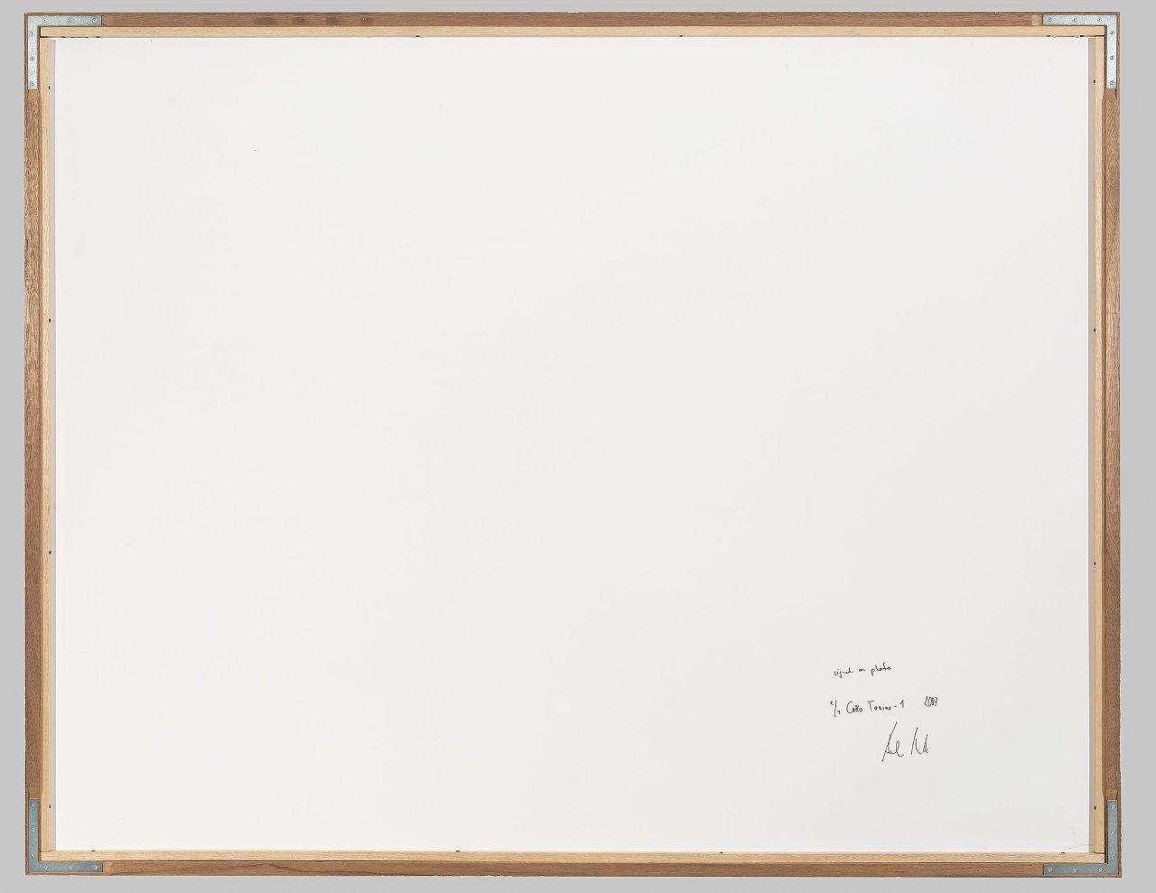 Auf diesem Bild ist das folgende Kunstwerk zu sehen: Axel Hütte. „Caño Tonino-1“. 2007.