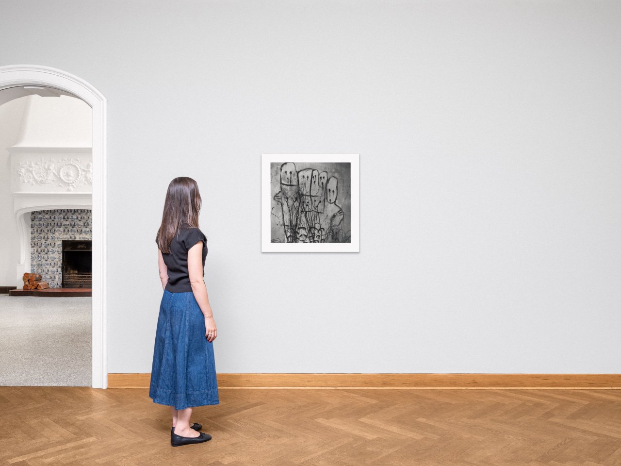 Auf diesem Bild ist das folgende Kunstwerk zu sehen: Roger Ballen. „Funeral Rites“. 2004/06.