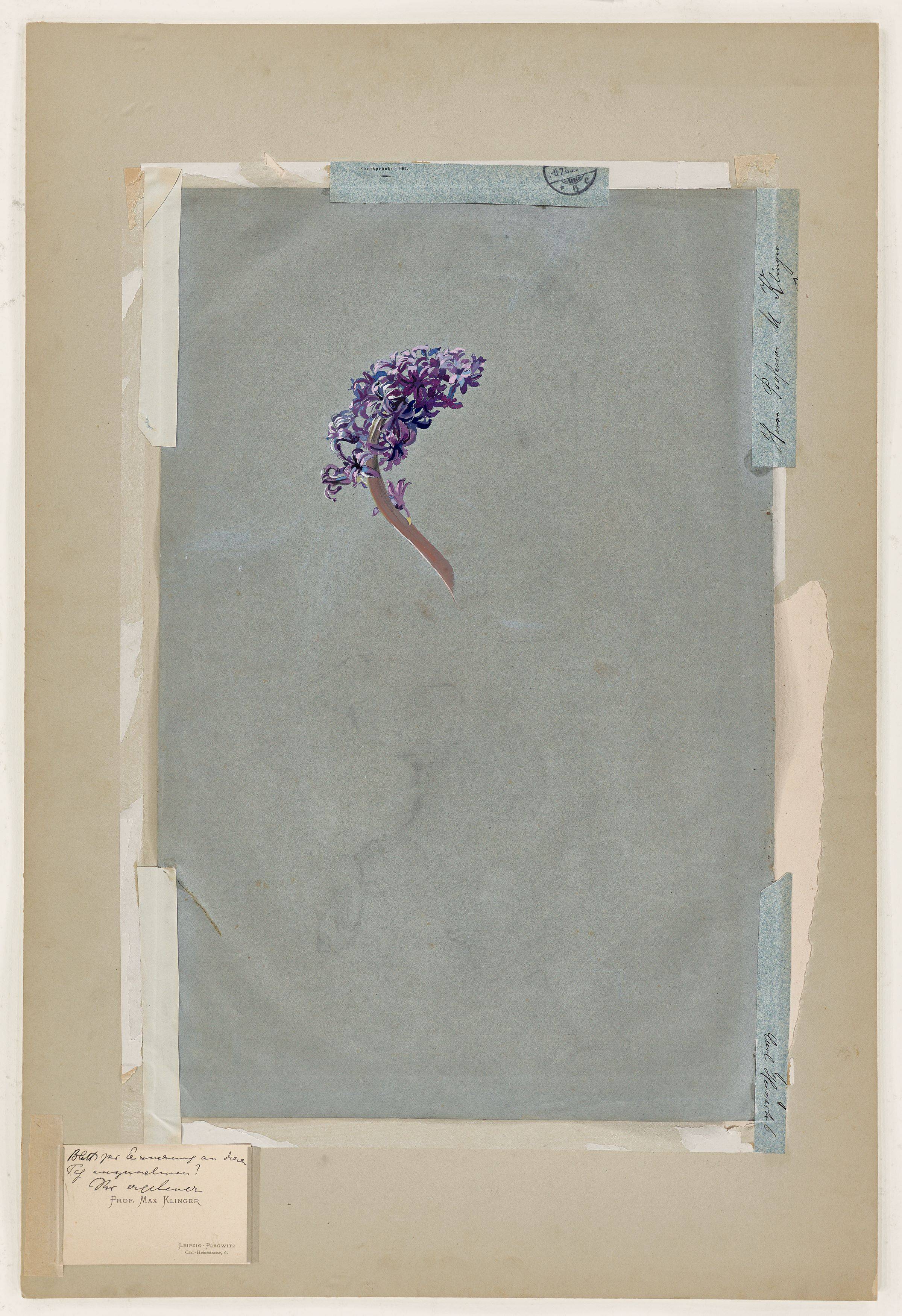 This picture shows the following artwork: Max Klinger. ”Erster Entwurf zum Beethoven-Thron”. 1886.