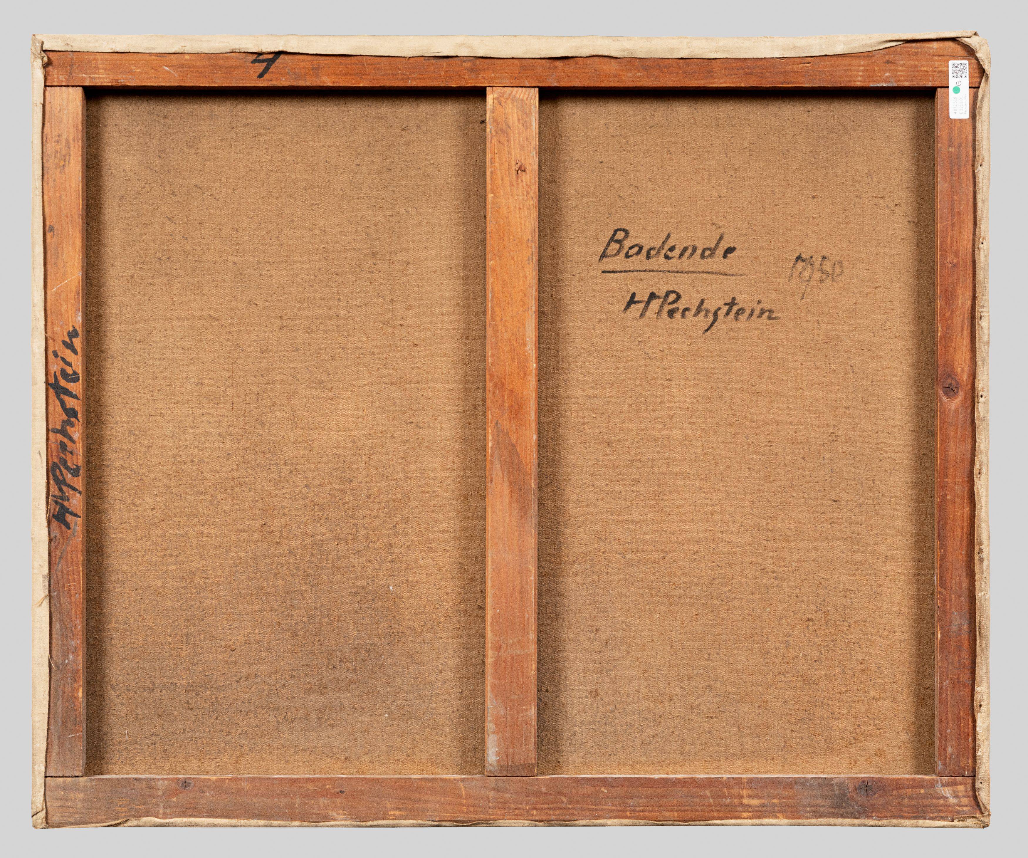 This picture shows the following artwork: Max Pechstein. ”Badende”. 1950.