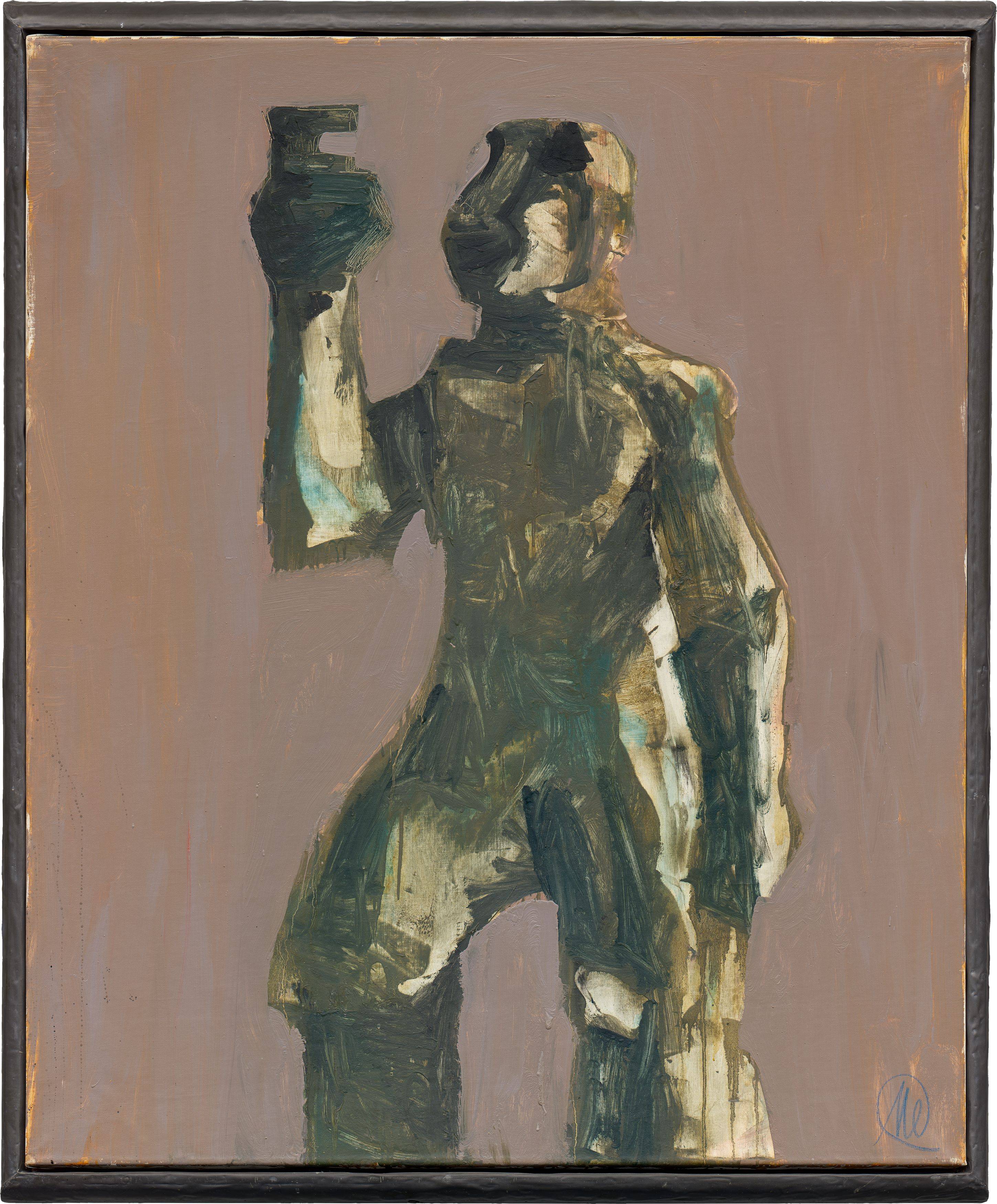 This picture shows the following artwork: Markus Lüpertz. Clitunno. Circa 1988.