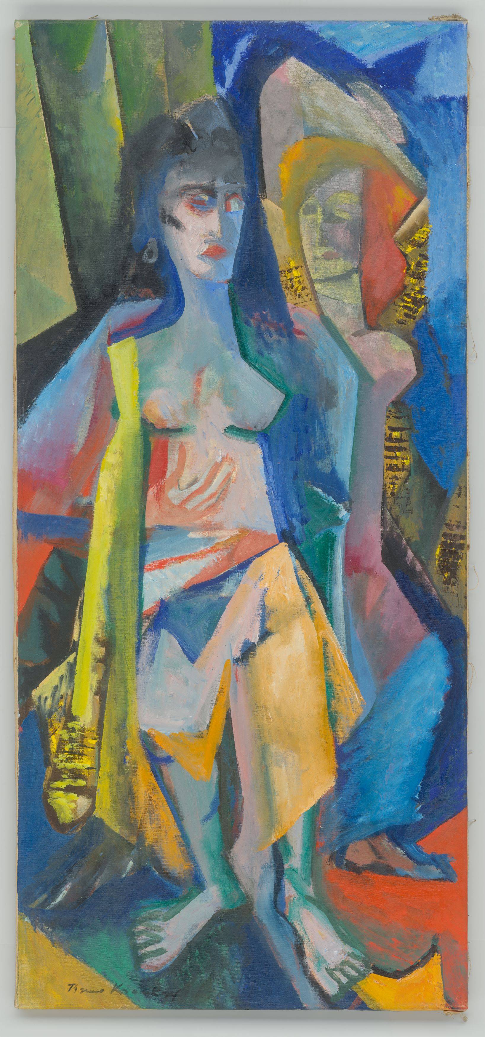 This picture shows the following artwork: Bruno Krauskopf. Untitled (Portrait).