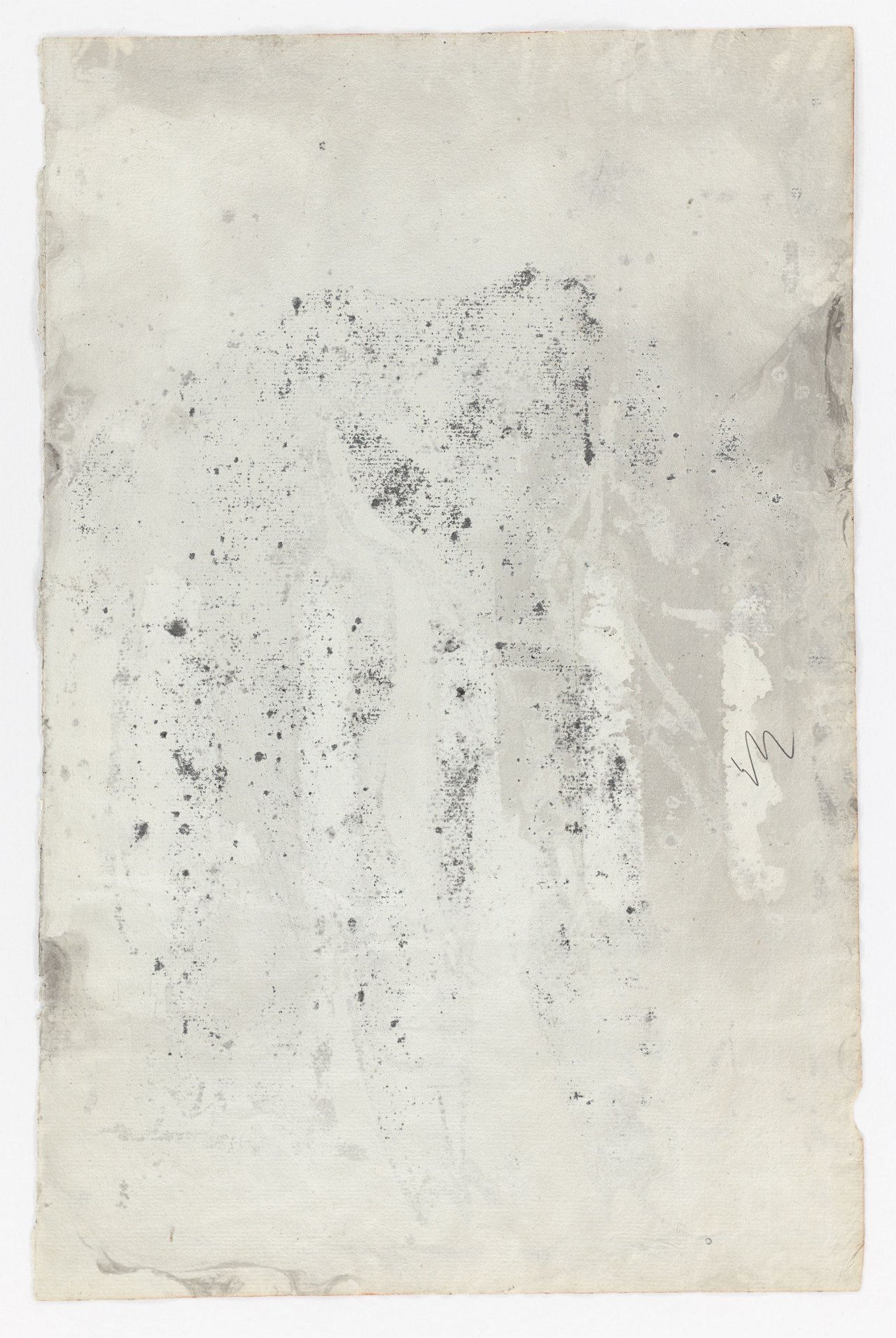 This picture shows the following artwork: Pierre Alechinsky. Untitled (elephant). 1988.