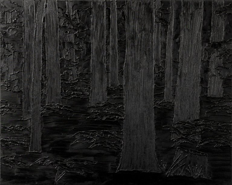 This picture shows the following artwork: Sven Drühl. ”I.S. (Undead) II”. 2007.