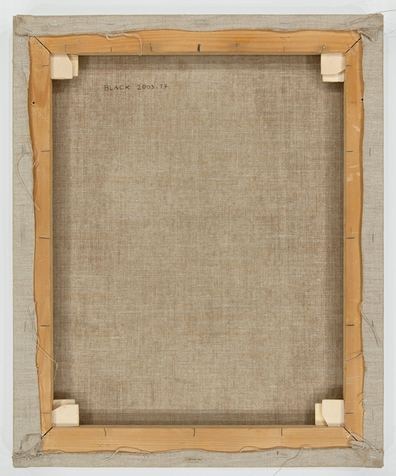 This picture shows the following artwork: Steven Black. Untitled (Man reading). 2003.