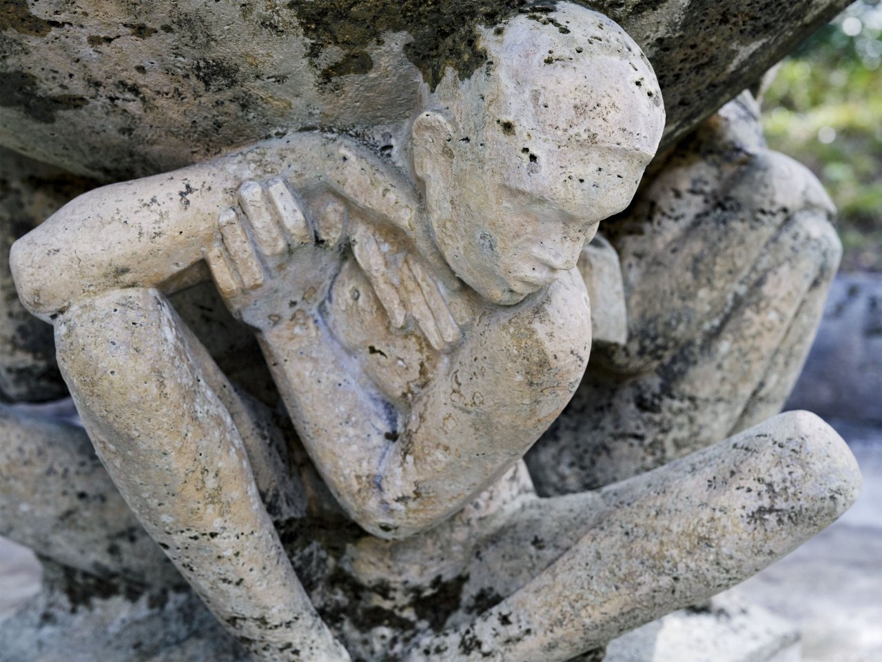 This picture shows the following artwork: Georg Kolbe. ”Tänzerinnen–Brunnen”. 1922.