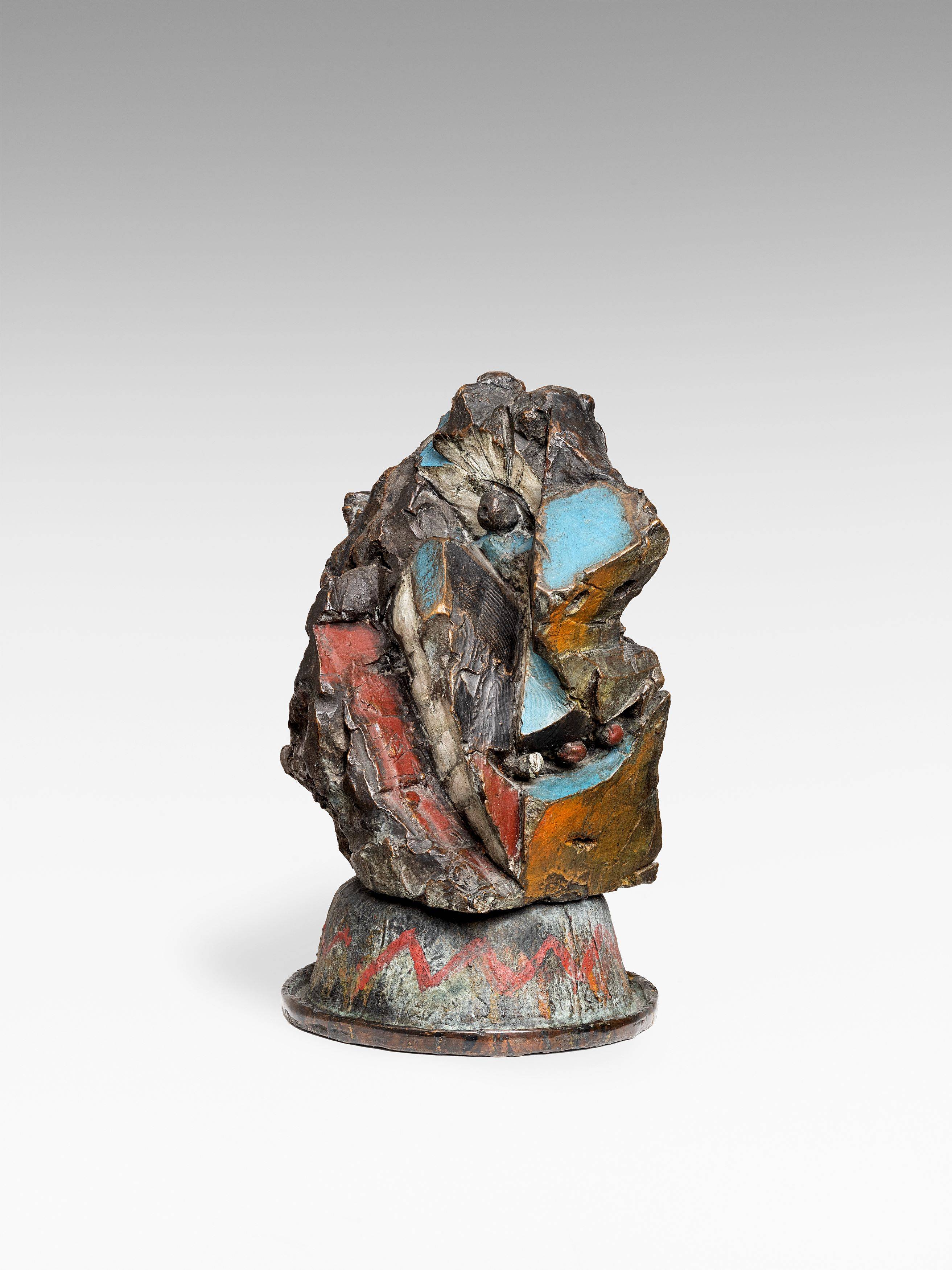 This picture shows the following artwork: Markus Lüpertz. Tourist, from the series ”Die Bürger von Florenz”. 1983.