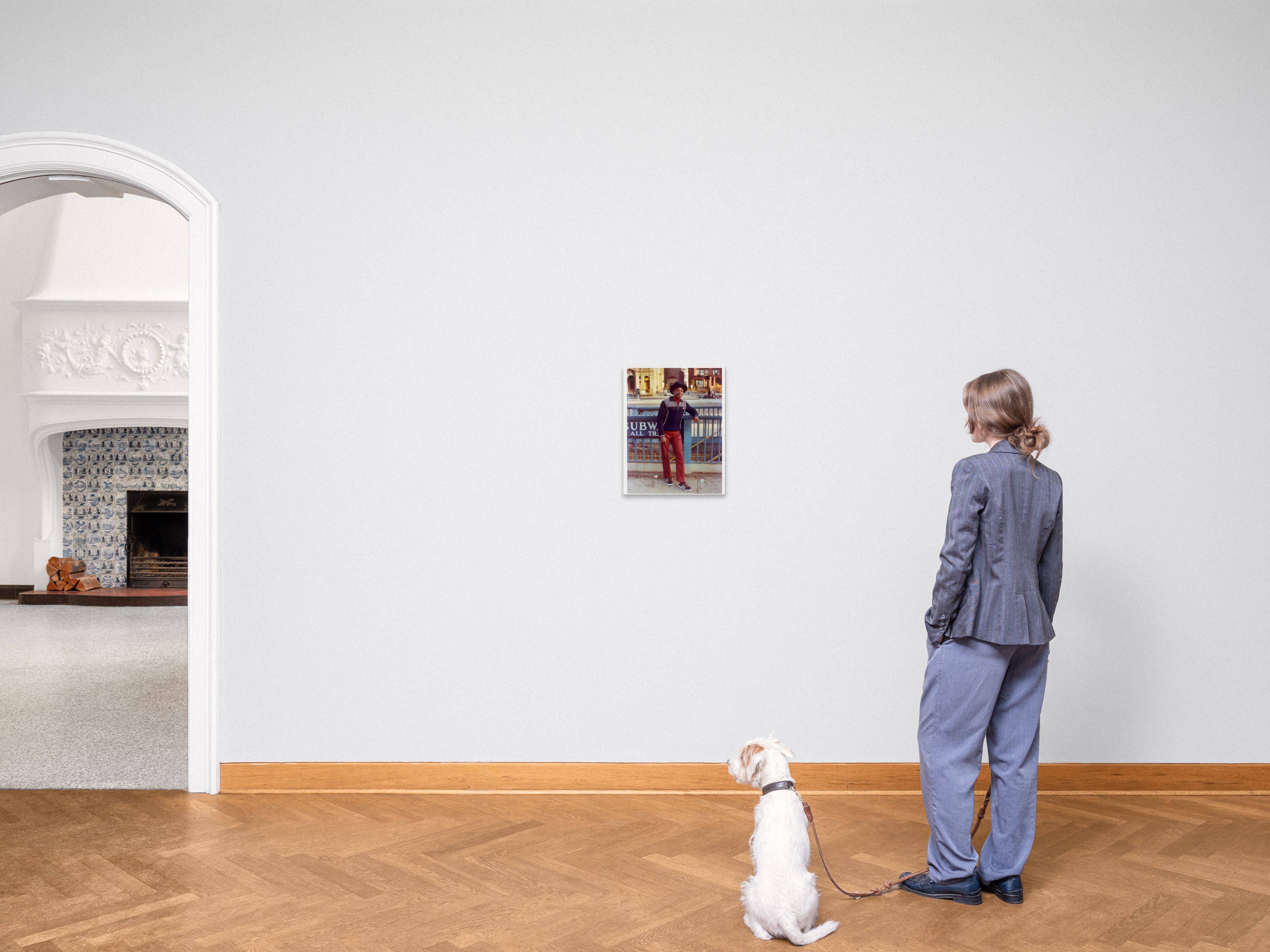 Auf diesem Bild ist das folgende Kunstwerk zu sehen: Jamel Shabazz. Dapper, NYC. 1980.