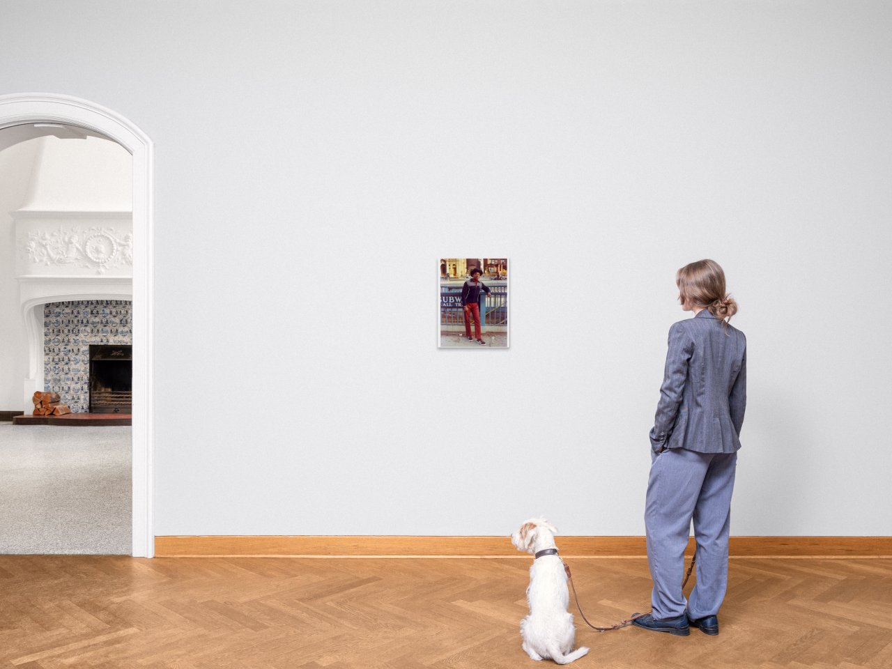 Auf diesem Bild ist das folgende Kunstwerk zu sehen: Jamel Shabazz. Dapper, NYC. 1980.