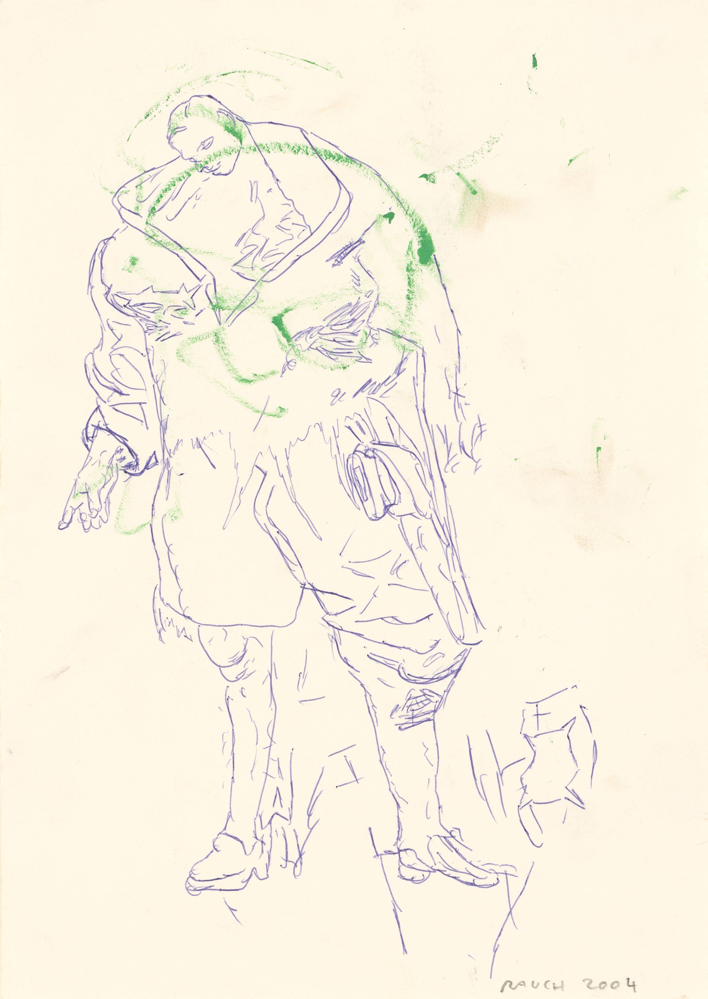 Auf diesem Bild ist das folgende Kunstwerk zu sehen: Neo Rauch. Ohne Titel. 2004.