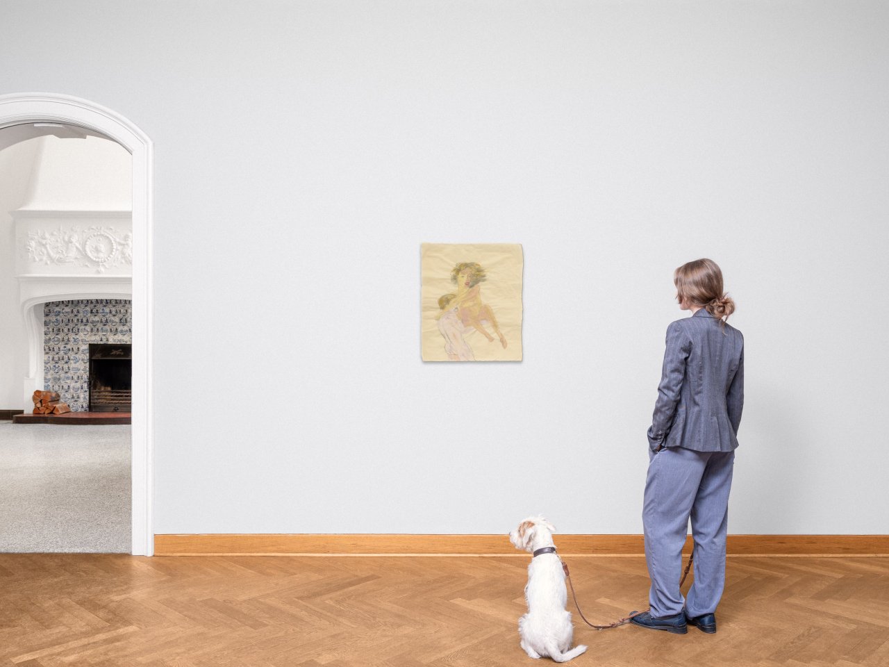 This picture shows the following artwork: Xinyi Cheng. Untitled. 2019.