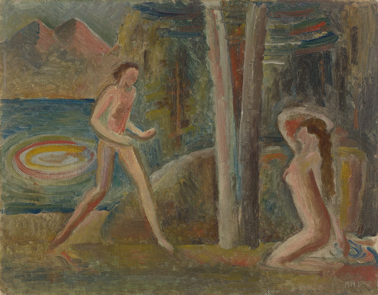 This picture shows the following artwork: Alfred Heinrich Pellegrini. ”Empfindung”. 1917.