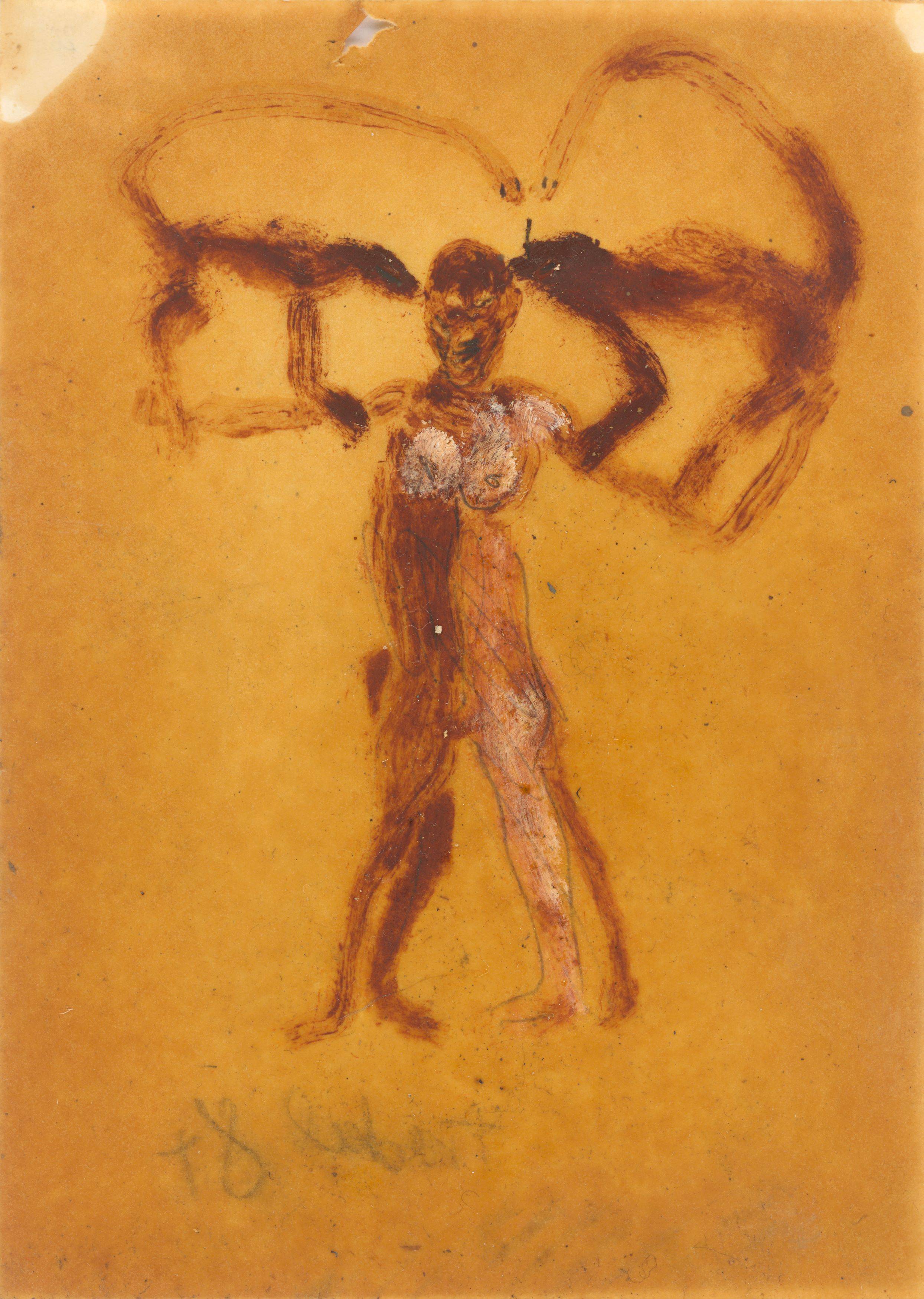 This picture shows the following artwork: Rosemarie Trockel. Untitled. 1984 .