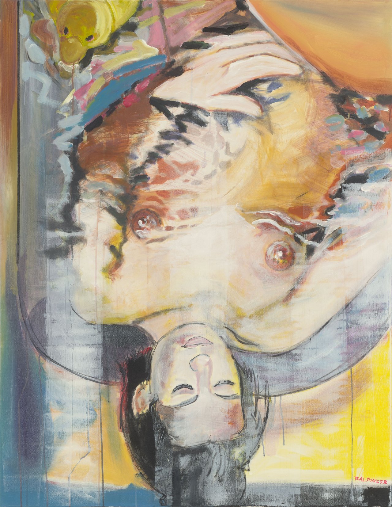 This picture shows the following artwork: Peter Baldinger. ”The Pumping Duck”. 1994.