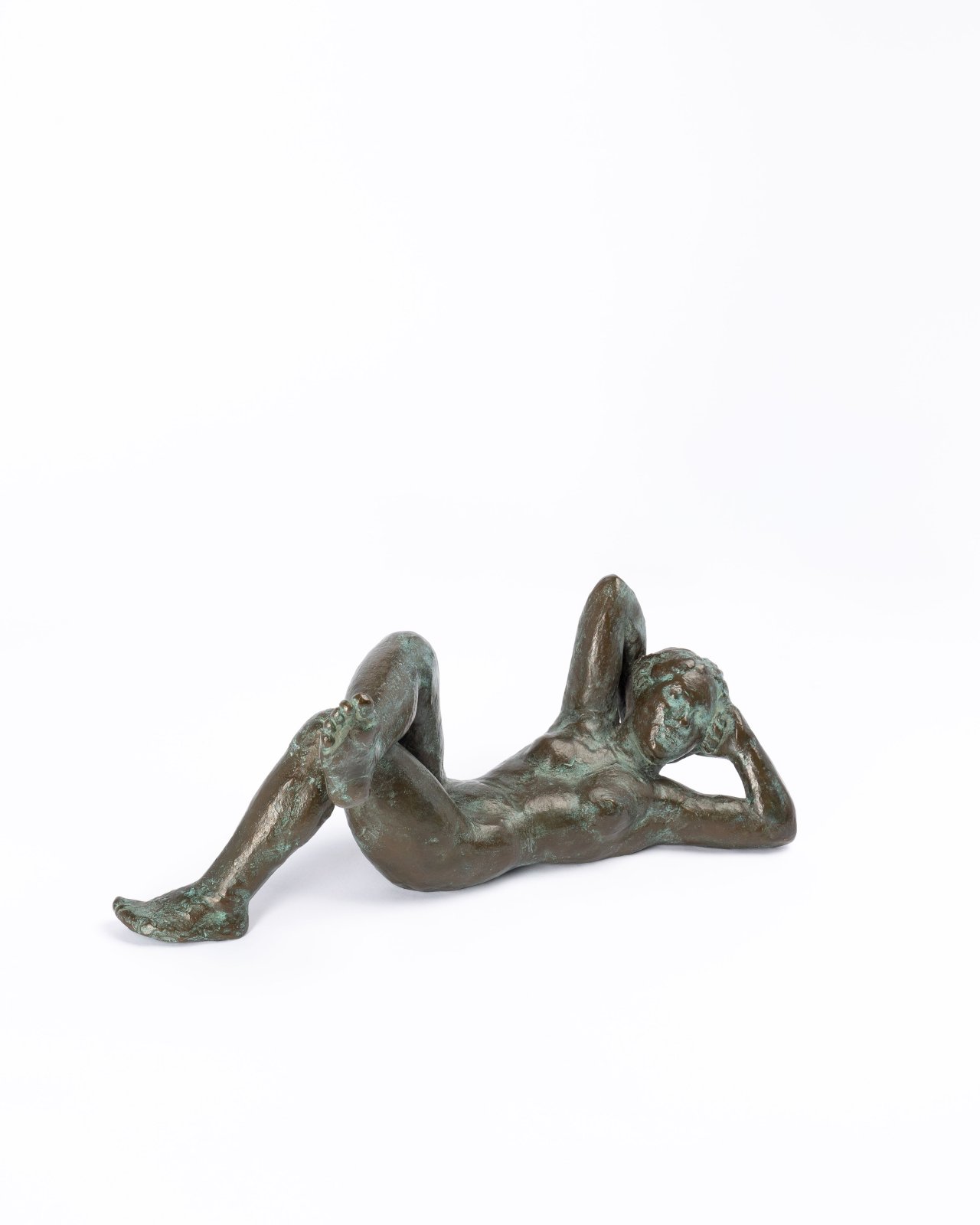 This picture shows the following artwork: Robert Metzkes. ”Die Faule”.