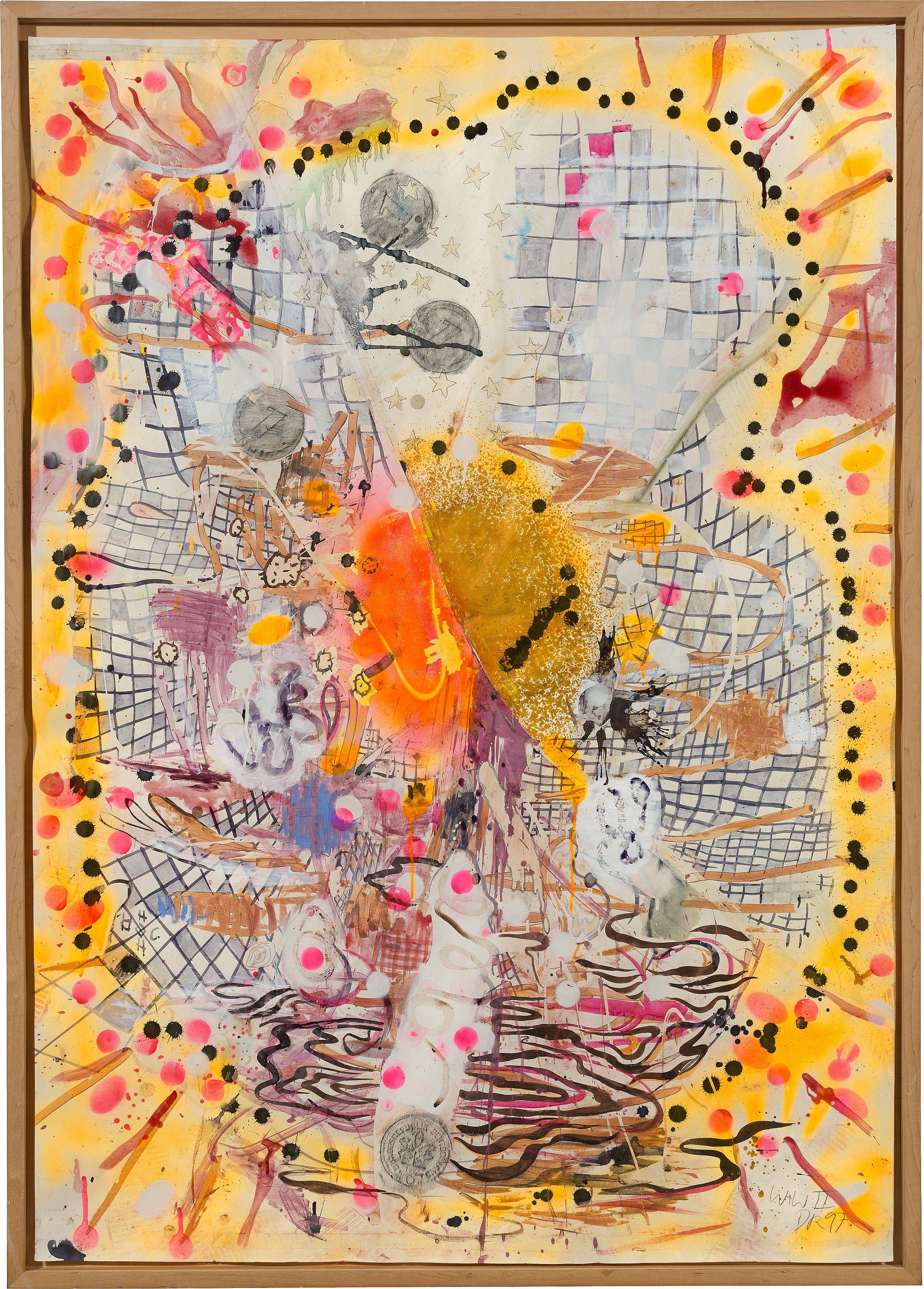 This picture shows the following artwork: Daniel Richter. W + W (Wille und Weg) II. 1997.