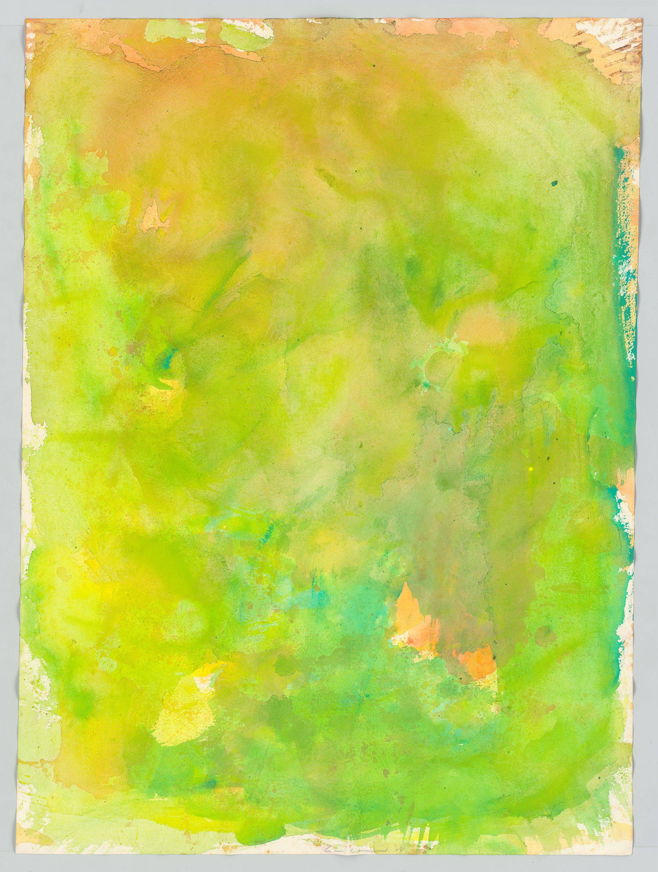 This picture shows the following artwork: Gotthard Graubner. Untitled. 1988.