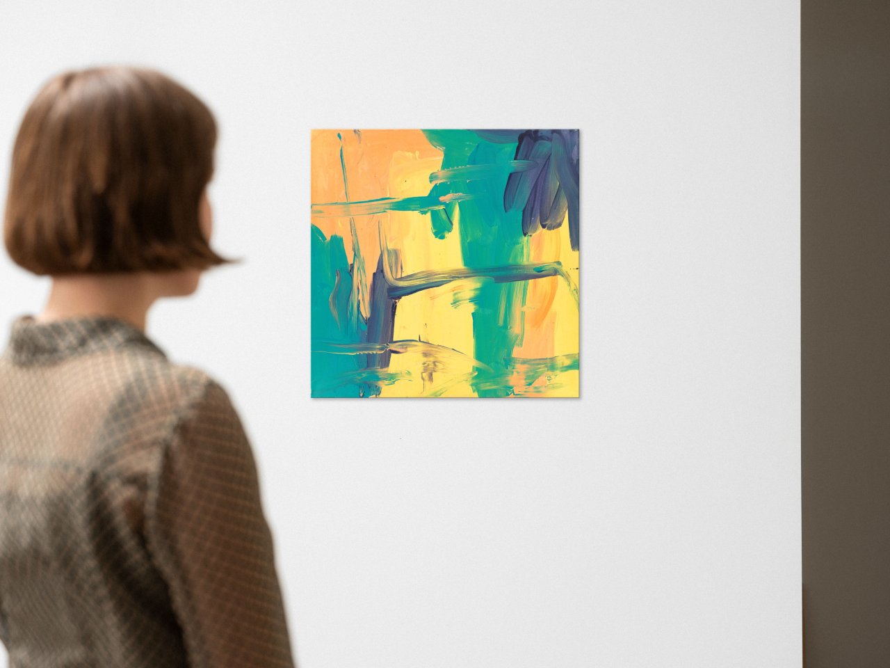 This picture shows the following artwork: Michel Majerus. Untitled (626). 2000.
