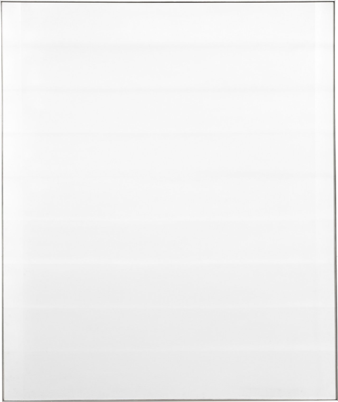 Auf diesem Bild ist das folgende Kunstwerk zu sehen: Raimund Girke. „Weissmodulation“. 1971.