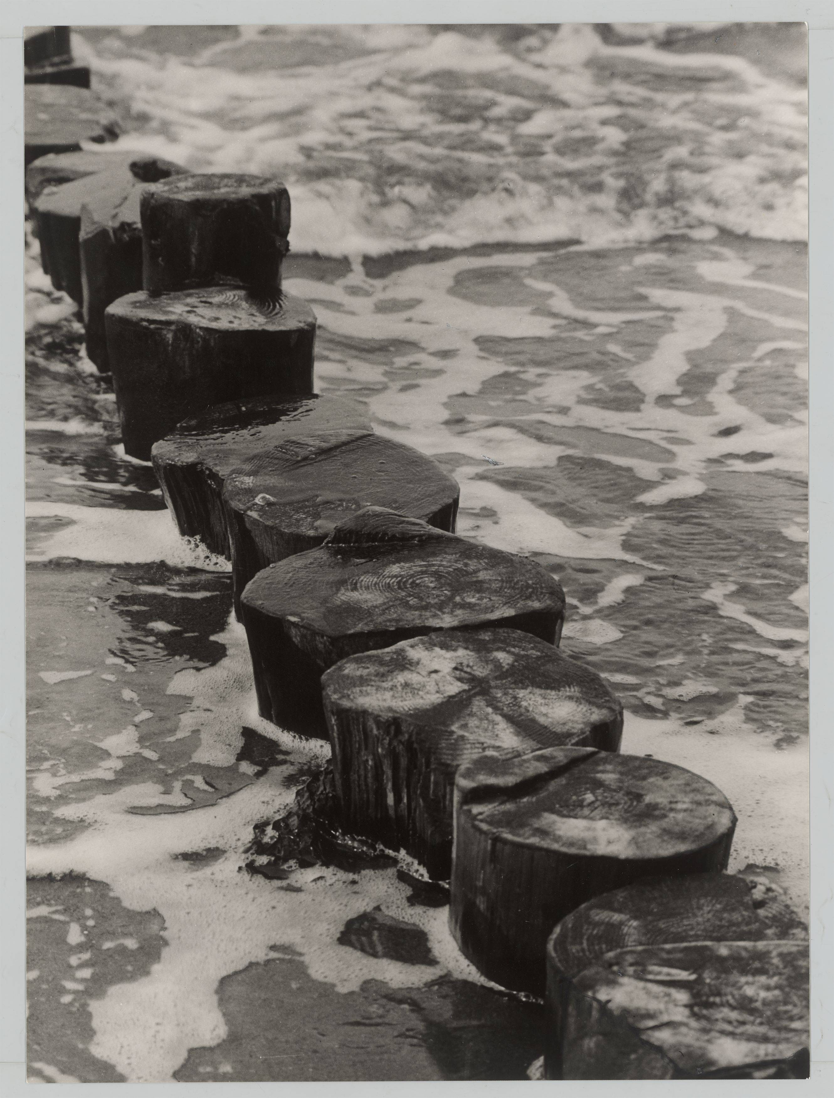 This picture shows the following artwork: Albert Renger-Patzsch. Buhne (Breakwater). 1925.