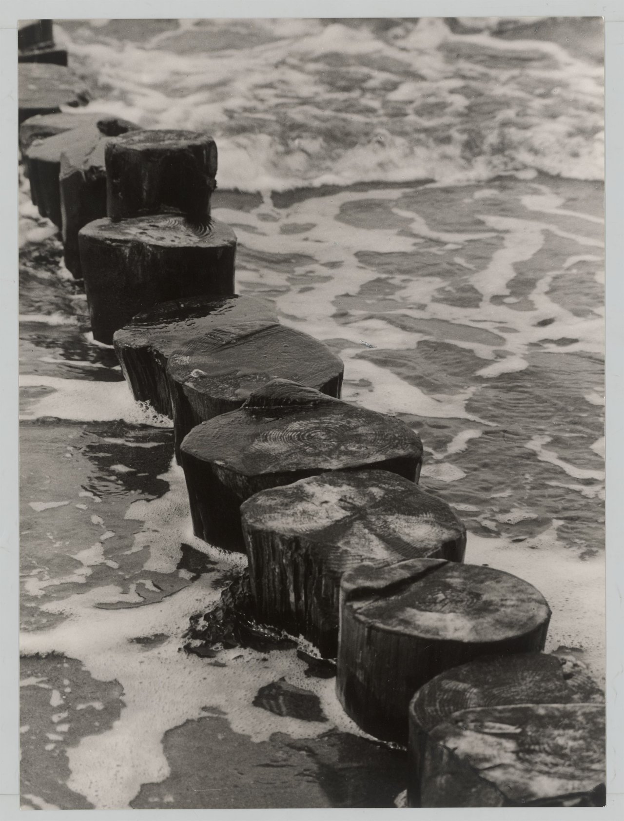 This picture shows the following artwork: Albert Renger-Patzsch. Buhne (Breakwater). 1925.