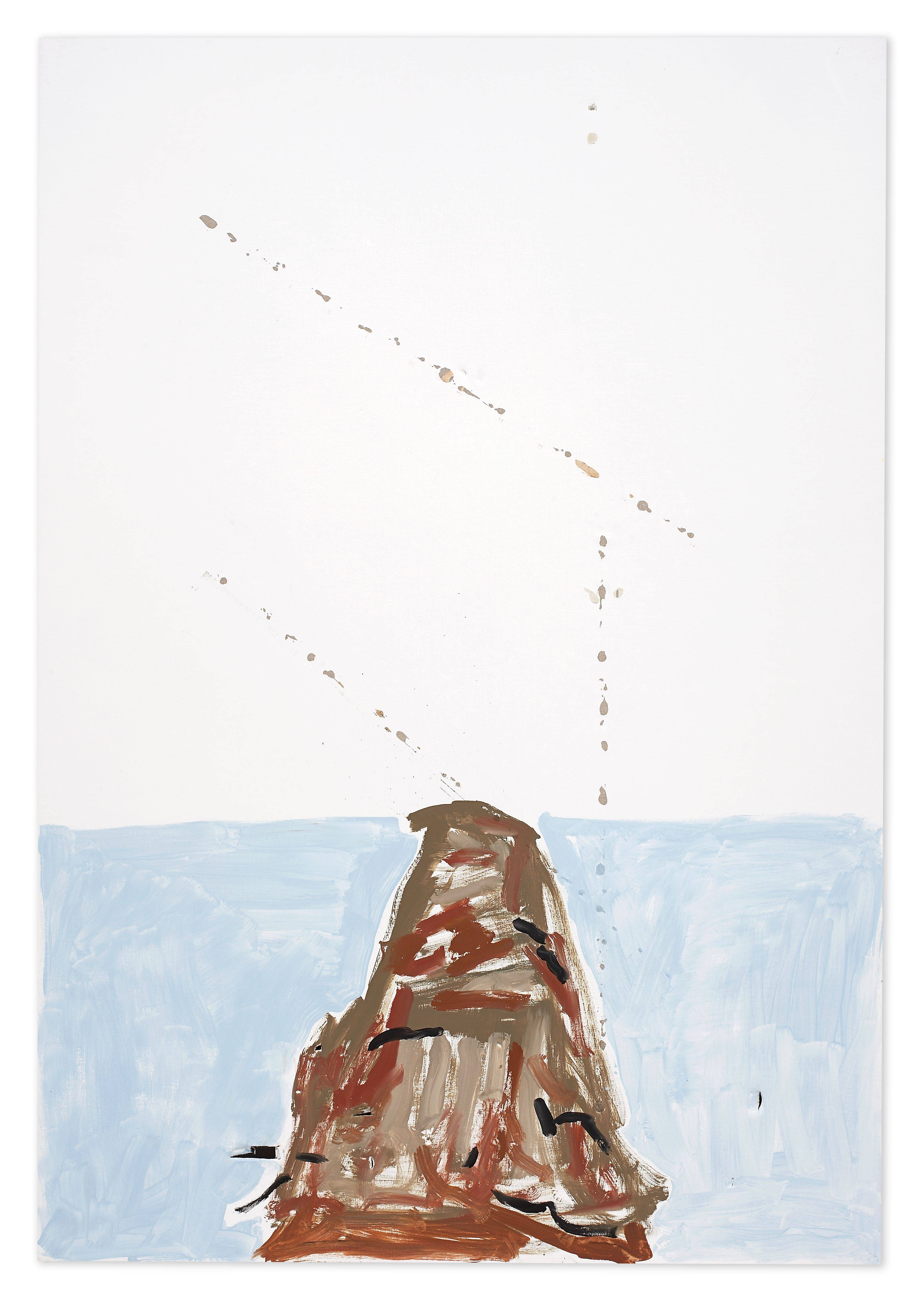 This picture shows the following artwork: Richard Aldrich. ”Untitled Painting”. 2010.