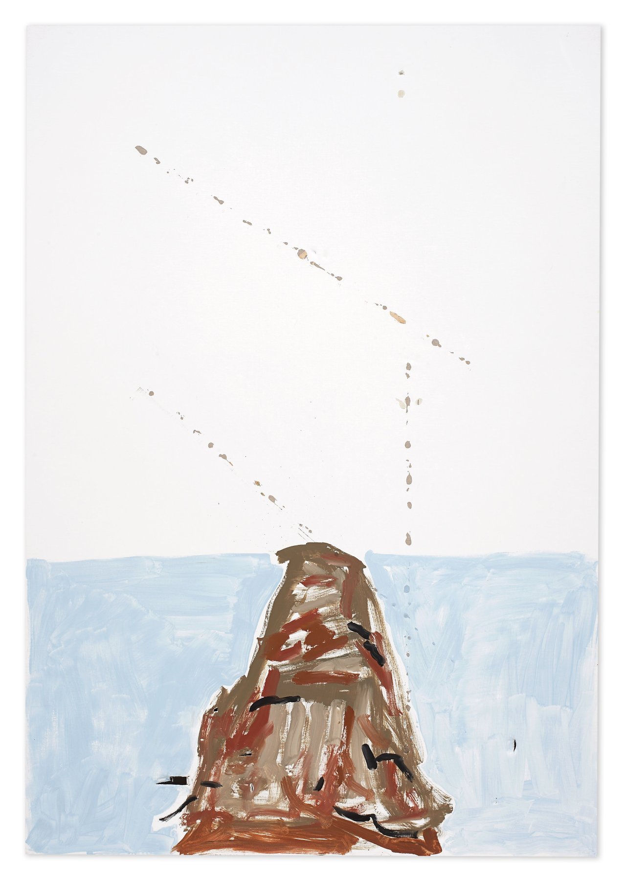 This picture shows the following artwork: Richard Aldrich. ”Untitled Painting”. 2010.