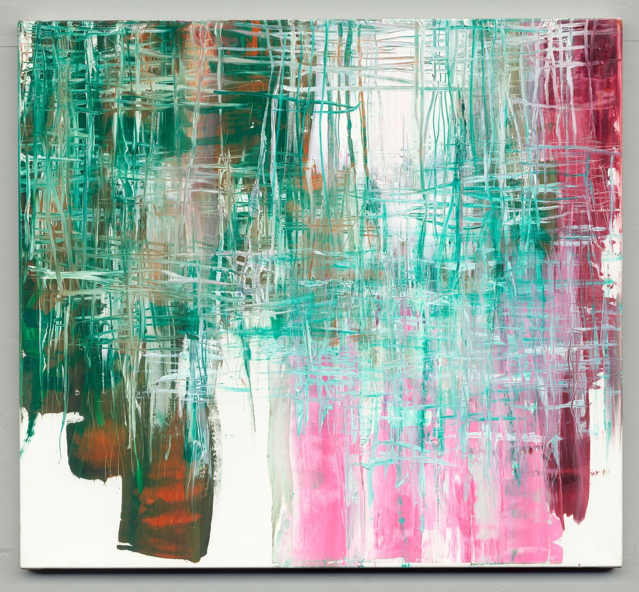 Auf diesem Bild ist das folgende Kunstwerk zu sehen: Olav Christopher Jenssen. „Biografie/Interval“. 2017.
