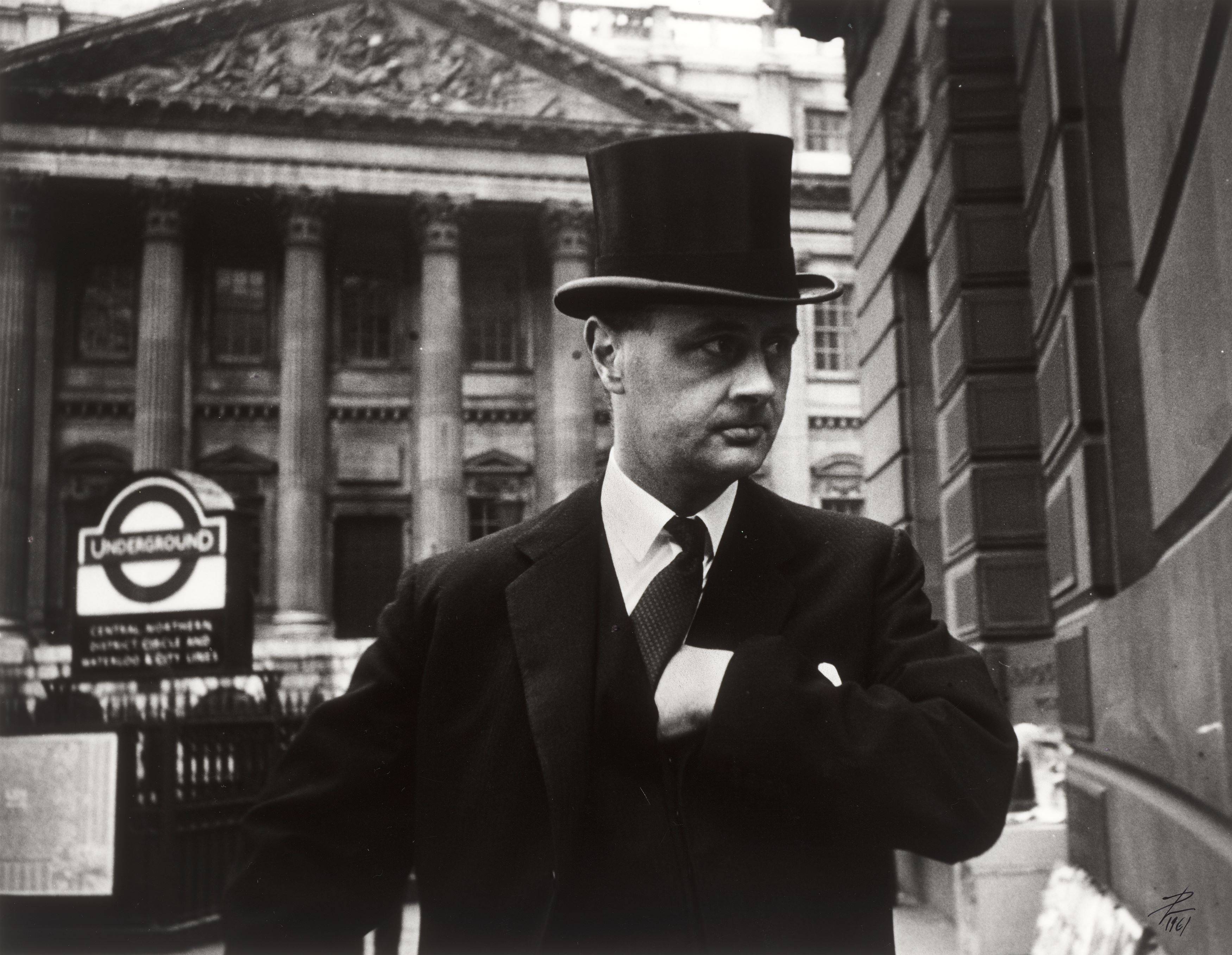 This picture shows the following artwork: Lutz Dille. ”London”. 1961.