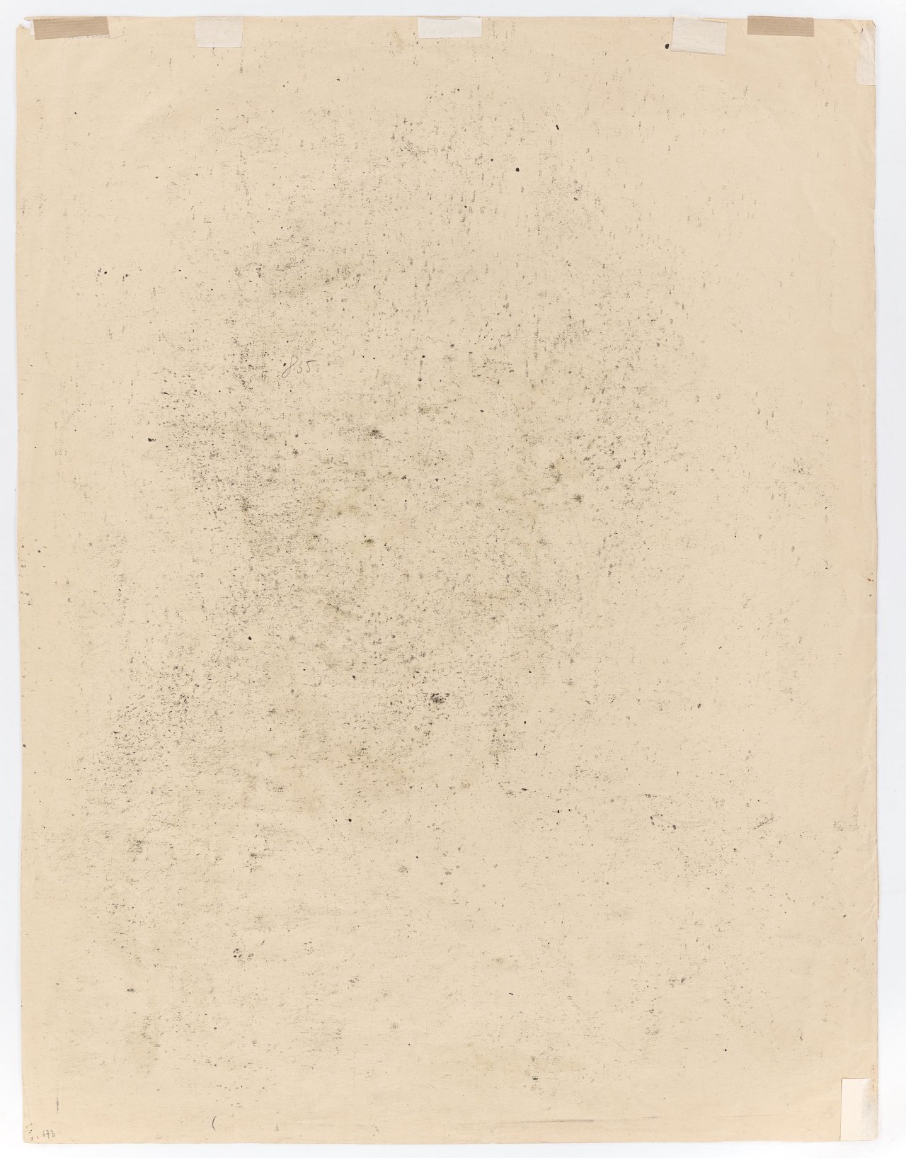 This picture shows the following artwork: Ludwig Meidner. Self-portrait with hat. 1922.