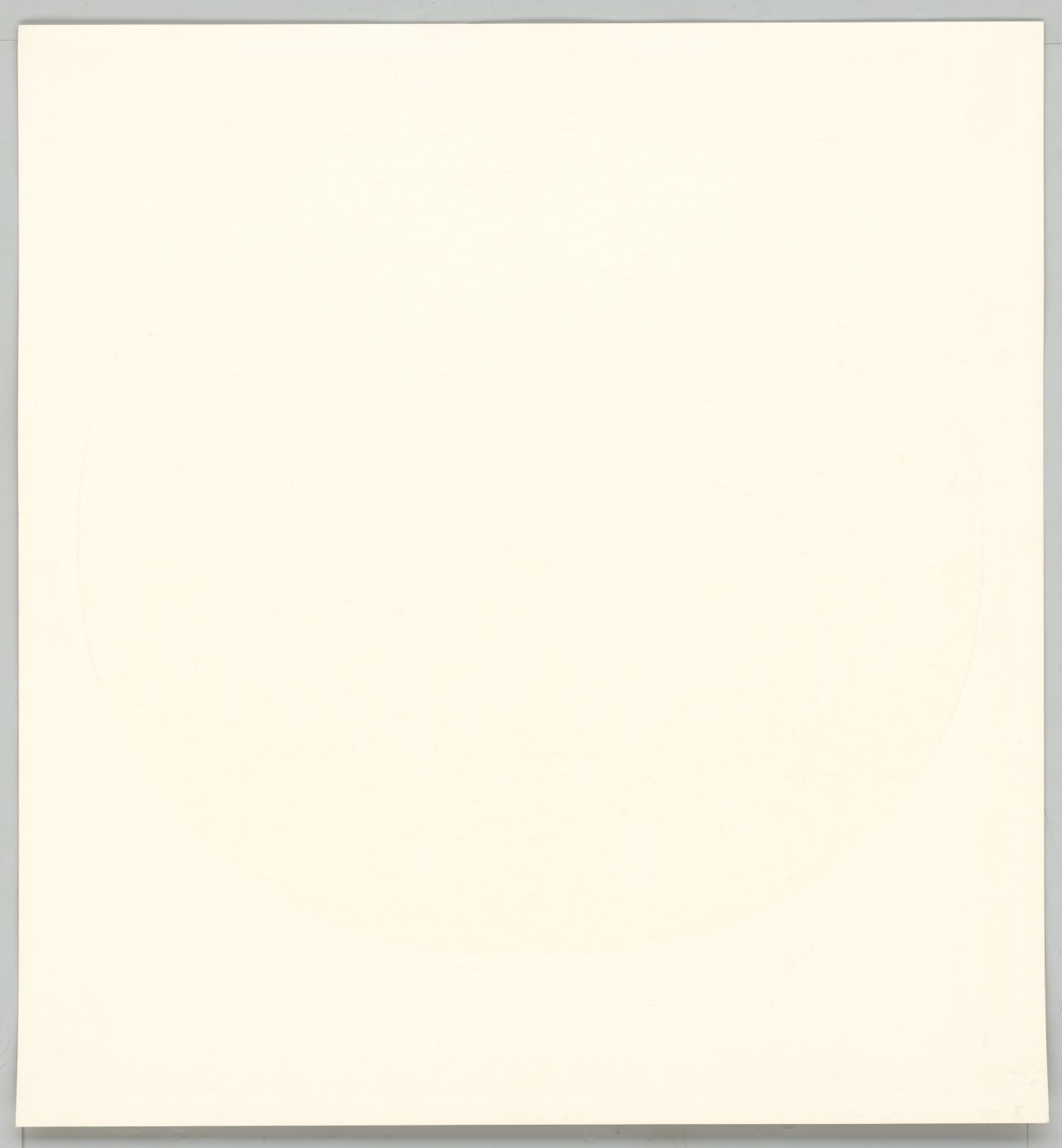 Auf diesem Bild ist das folgende Kunstwerk zu sehen: Rupprecht Geiger. Aus: „Rupprecht Geiger – Colour in the round“. 1969.