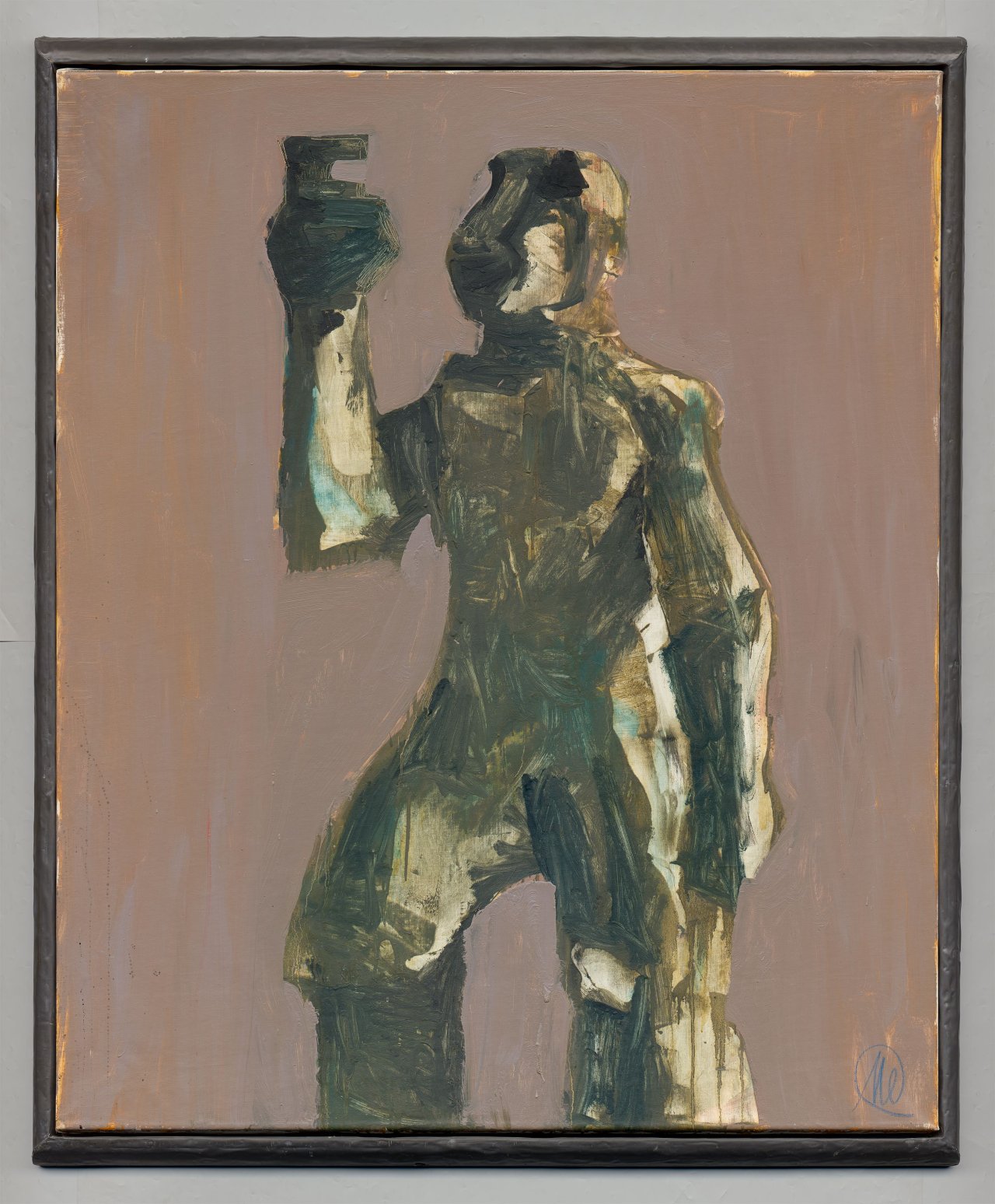 This picture shows the following artwork: Markus Lüpertz. Clitunno. Circa 1988.