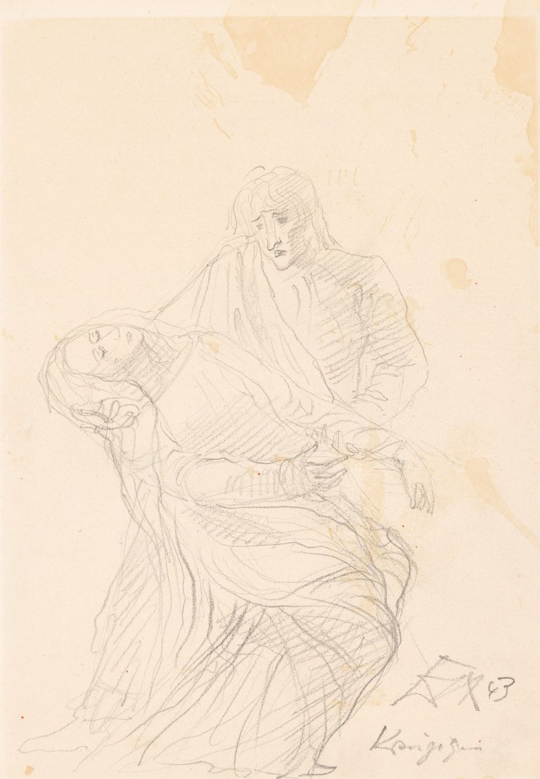 This picture shows the following artwork: Otto Dix. ”Kreuzigung”. 1943.