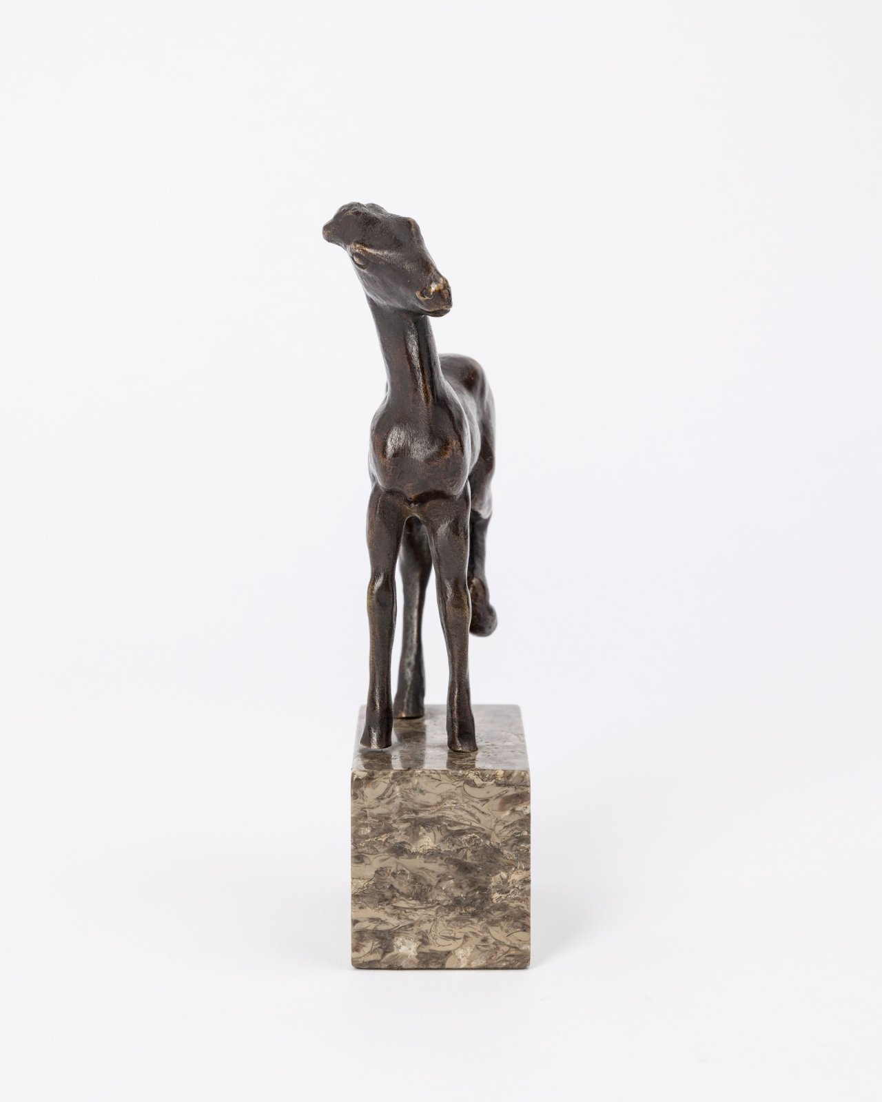 This picture shows the following artwork: Renée Sintenis. ”Ausschlagendes Fohlen”. 1919.