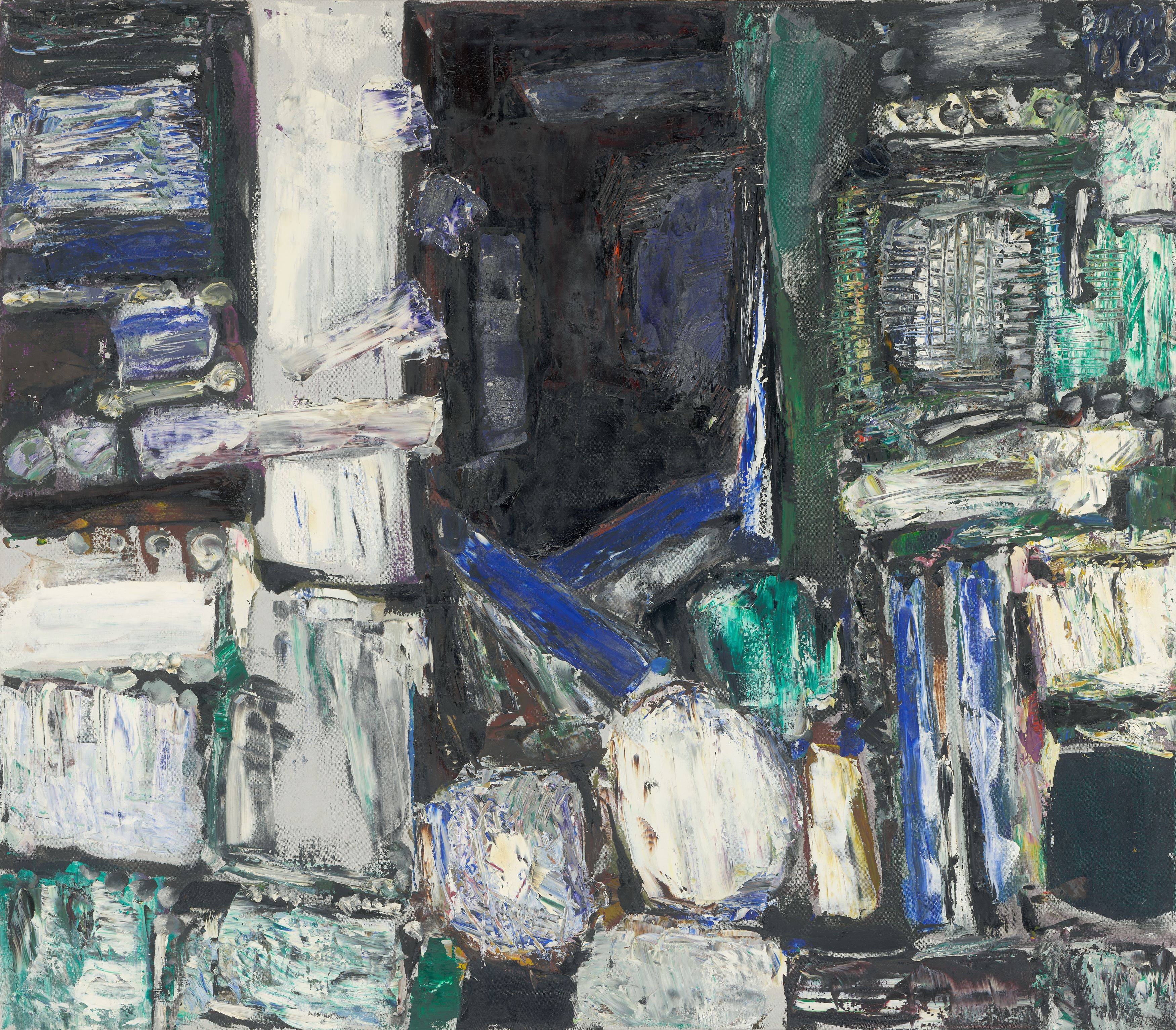 This picture shows the following artwork: Tadeusz Dominik. Untitled. 1962.