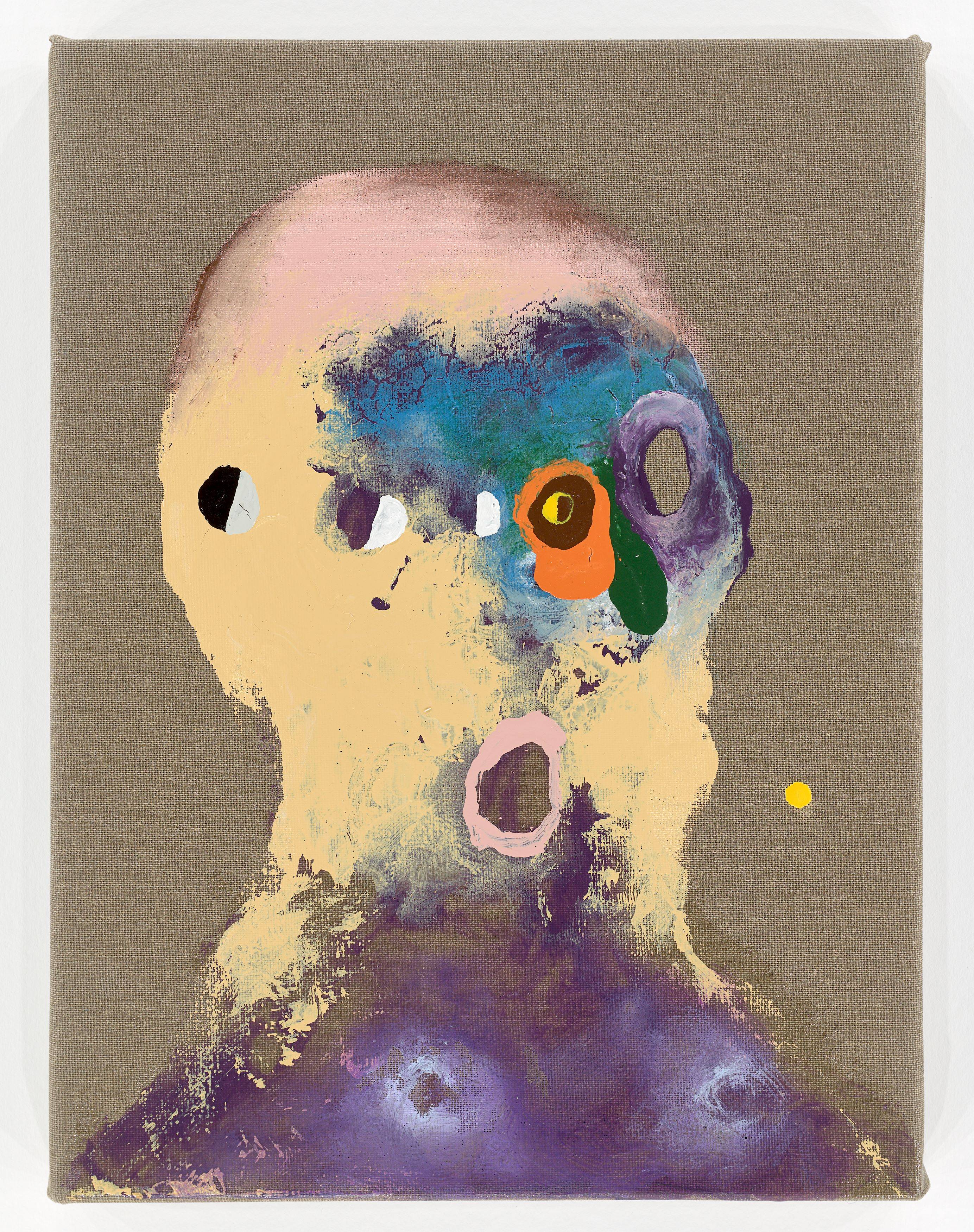 Auf diesem Bild ist das folgende Kunstwerk zu sehen: Dominik Scharfer. Ohne Titel. 2025.