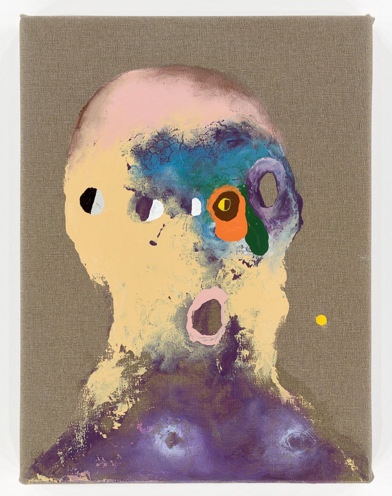 Auf diesem Bild ist das folgende Kunstwerk zu sehen: Dominik Scharfer. Ohne Titel. 2025.