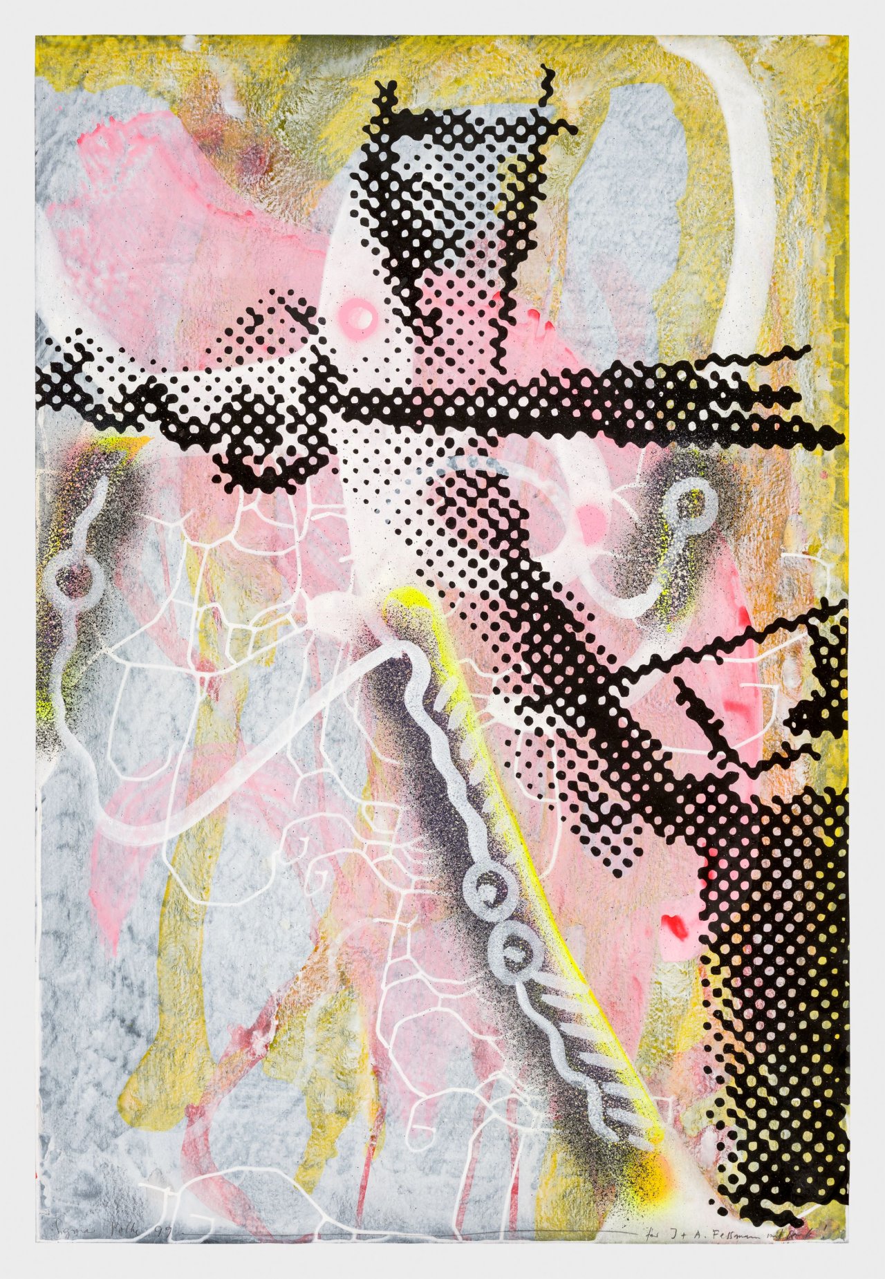This picture shows the following artwork: Sigmar Polke. Untitled. 1999.