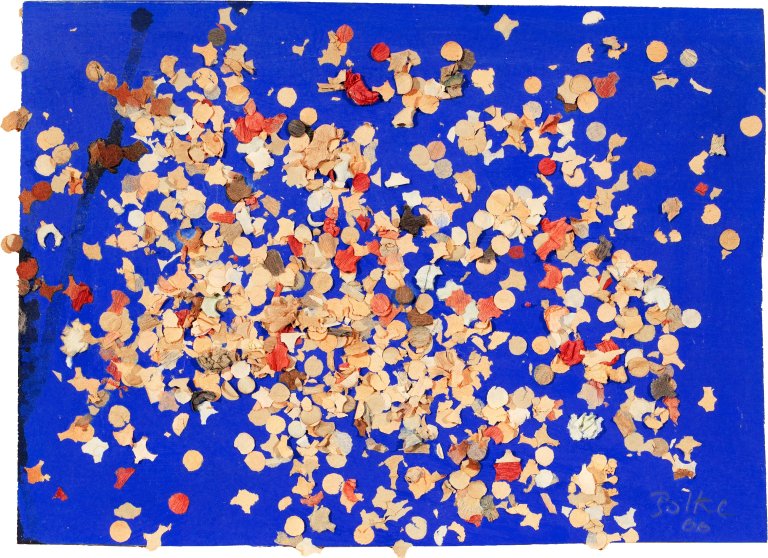 This picture shows the following artwork: Sigmar Polke. Untitled. 1966.