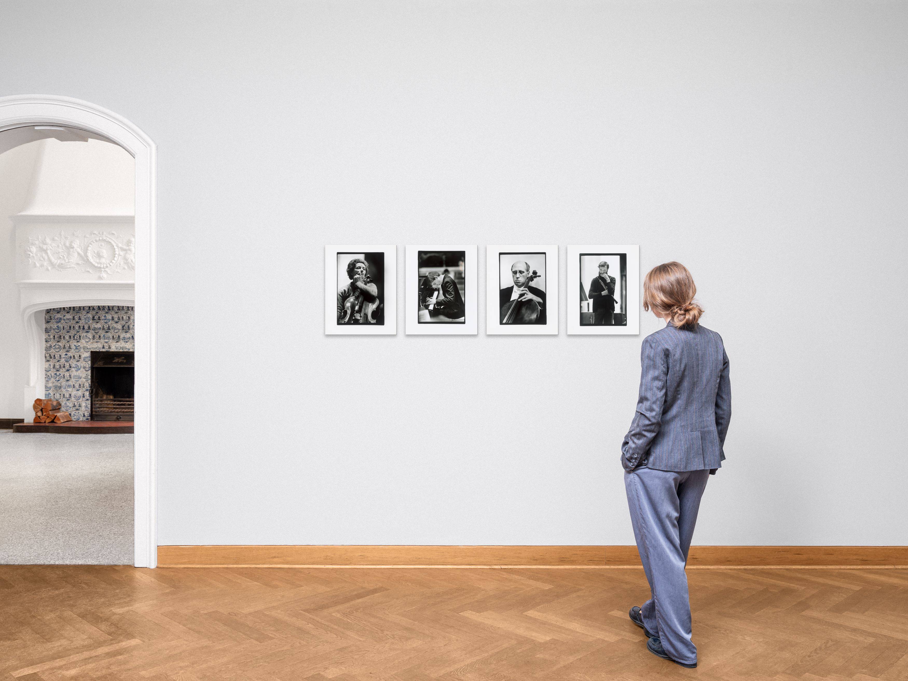 This picture shows the following artwork: Evelyn Richter. Musician Portraits. 1968–1975.