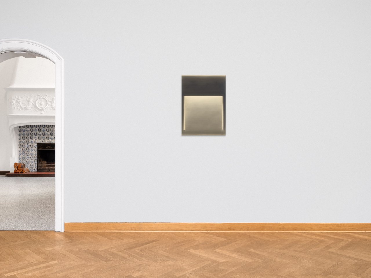 This picture shows the following artwork: Rupprecht Geiger. Untitled. 1964.